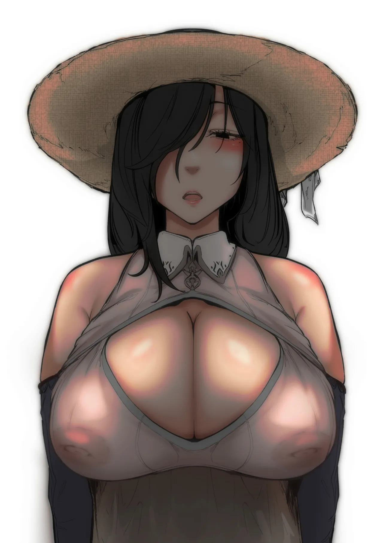 [HIDARIkiki (Kizuki Rei)] Hasshaku-sama - Deai to Sakushu | Hachishaku-Sama - El encuentro y el agotamiento [Spanish] [Sproutaex] image number 33