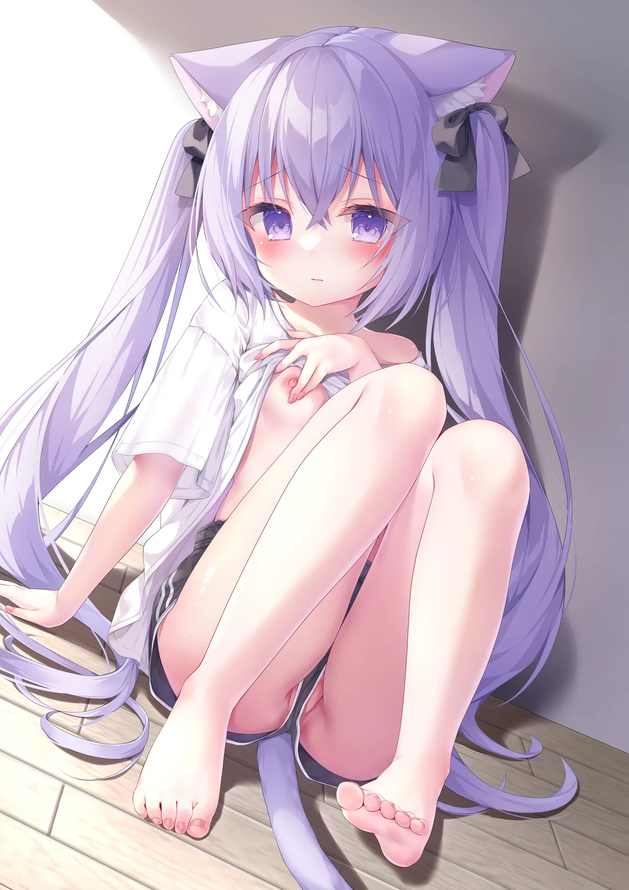 (C101) [ももちあ教 (桃稚ちあ)] 発情ネコのお世話の仕方1〜2総集編 [DL版] image number 39