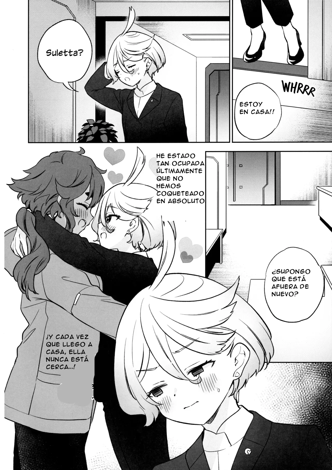 (C103) [Gutsutoma (Tachi)] Greenhouse Nostalgia (Mobile Suit Gundam: The Witch from Mercury) Spanish](CristoferDeLosAndes) 图片编号 4