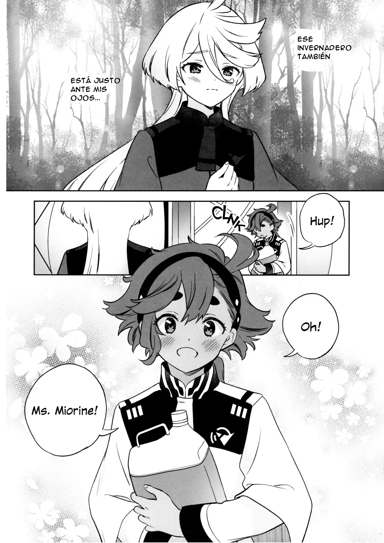 (C103) [Gutsutoma (Tachi)] Greenhouse Nostalgia (Mobile Suit Gundam: The Witch from Mercury) Spanish](CristoferDeLosAndes) 图片编号 12