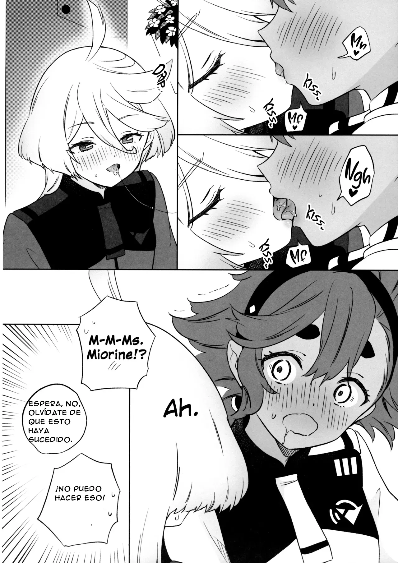 (C103) [Gutsutoma (Tachi)] Greenhouse Nostalgia (Mobile Suit Gundam: The Witch from Mercury) Spanish](CristoferDeLosAndes) 图片编号 16