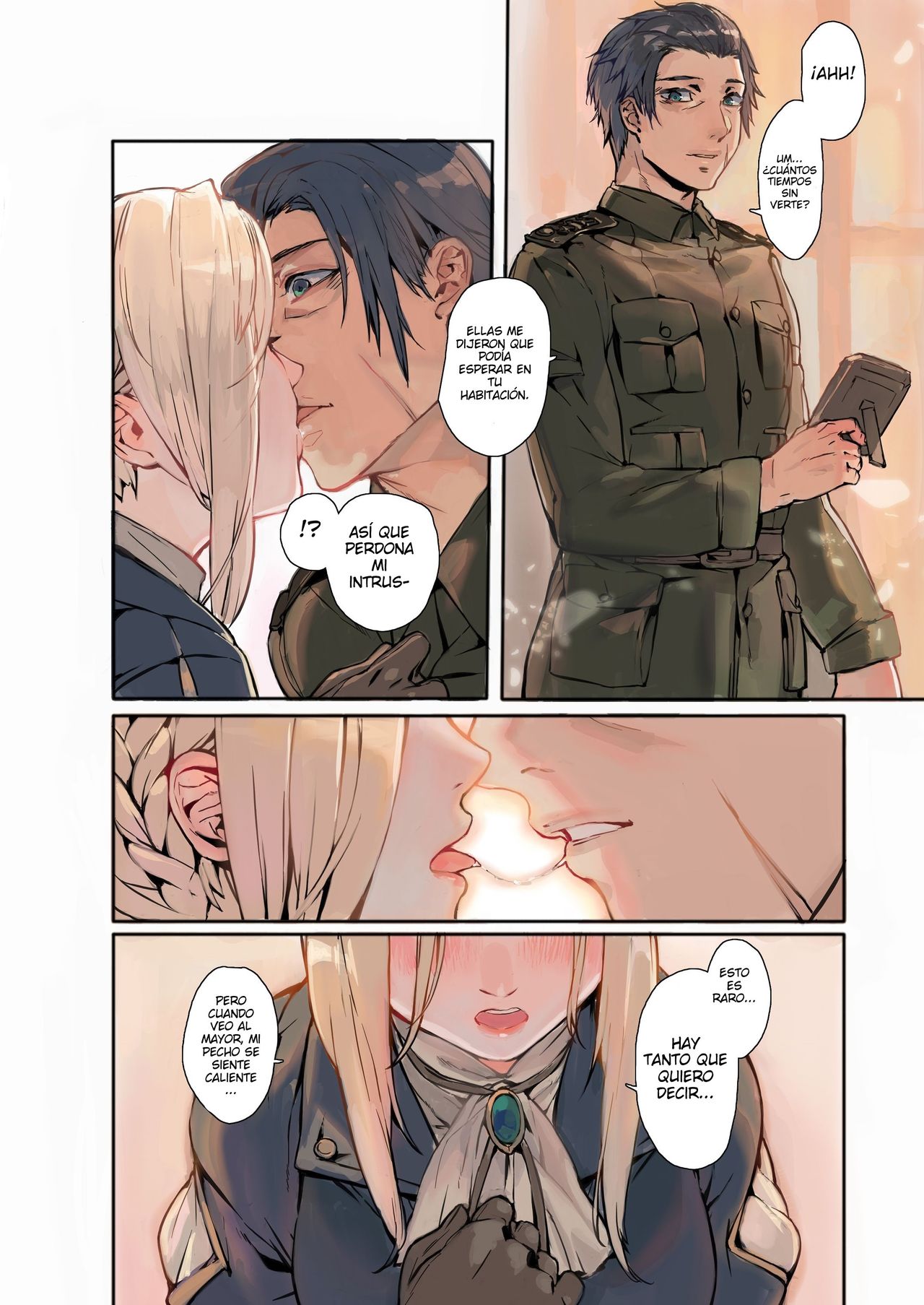 [Aoin no Junreibi (Aoin)] Dreaming Garden | Jardín de Ensueño (Violet EverGarden) [Spanish] [ZetaWorks] [Digital] изображение № 5