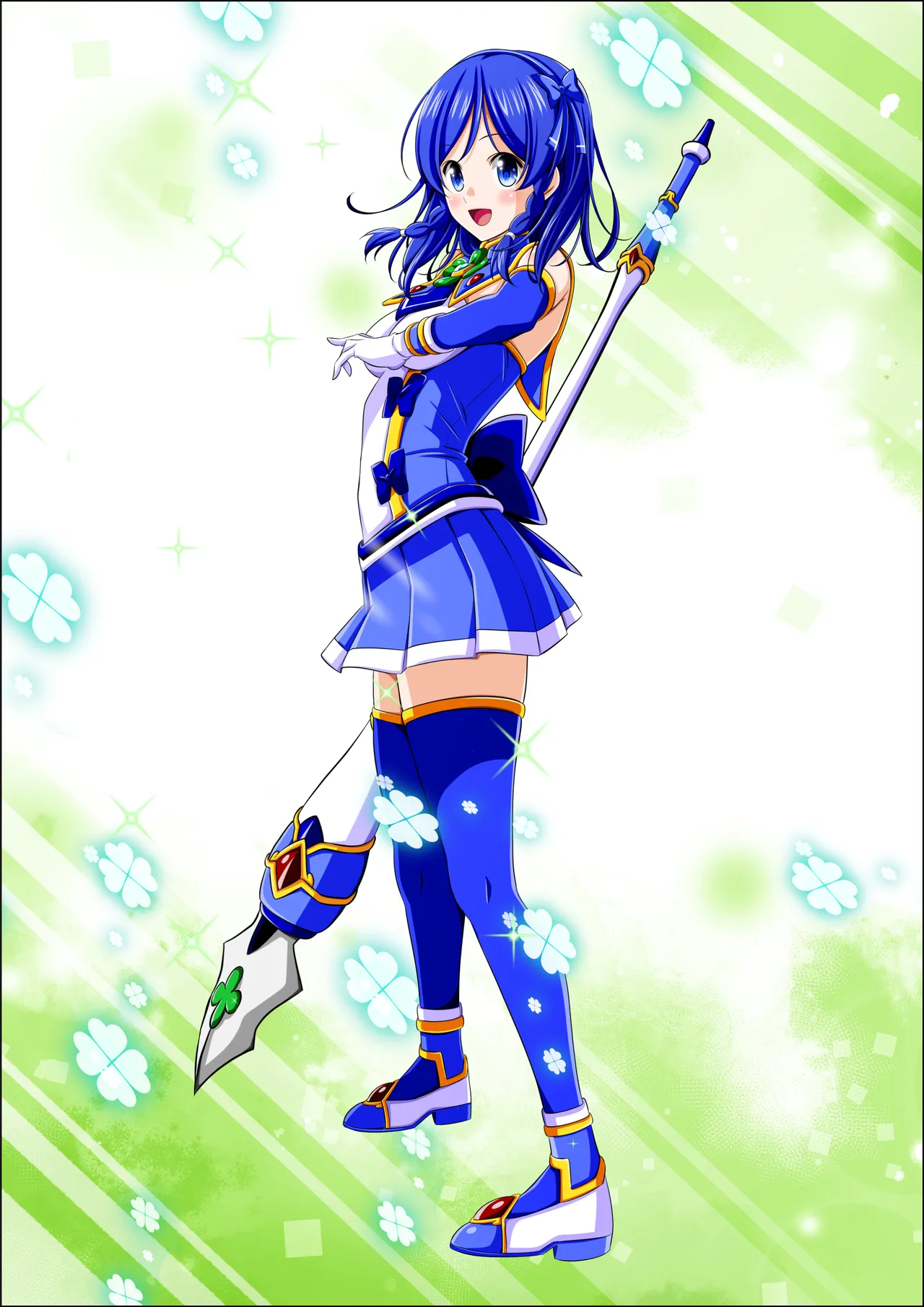 四葉の戦姫クローバーローゼ ボイスコミック第二話（特典② 描き下ろしおまけイラスト） image number 11