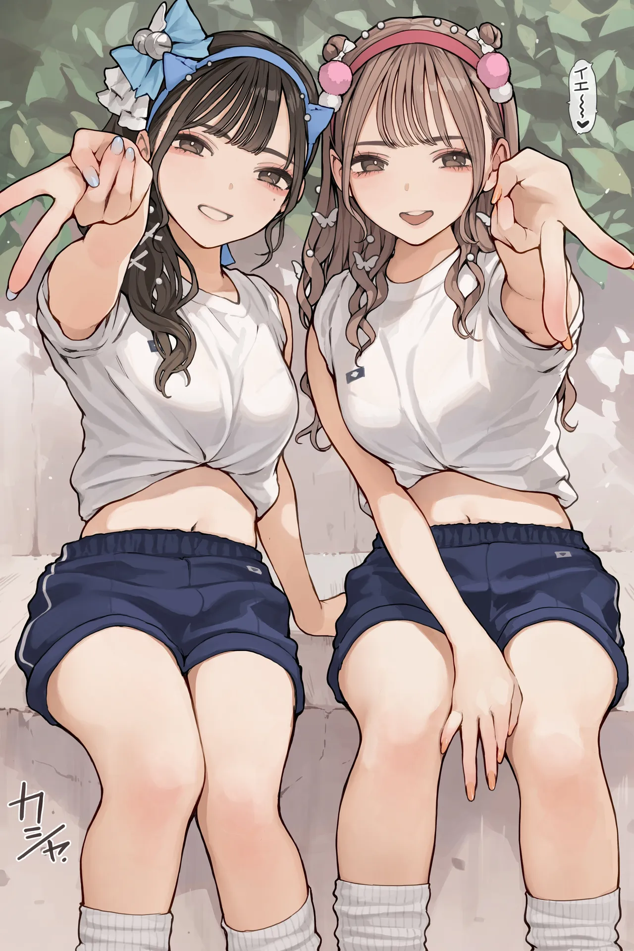 [海凪コウ] 体育祭ギャル 이미지 번호 1