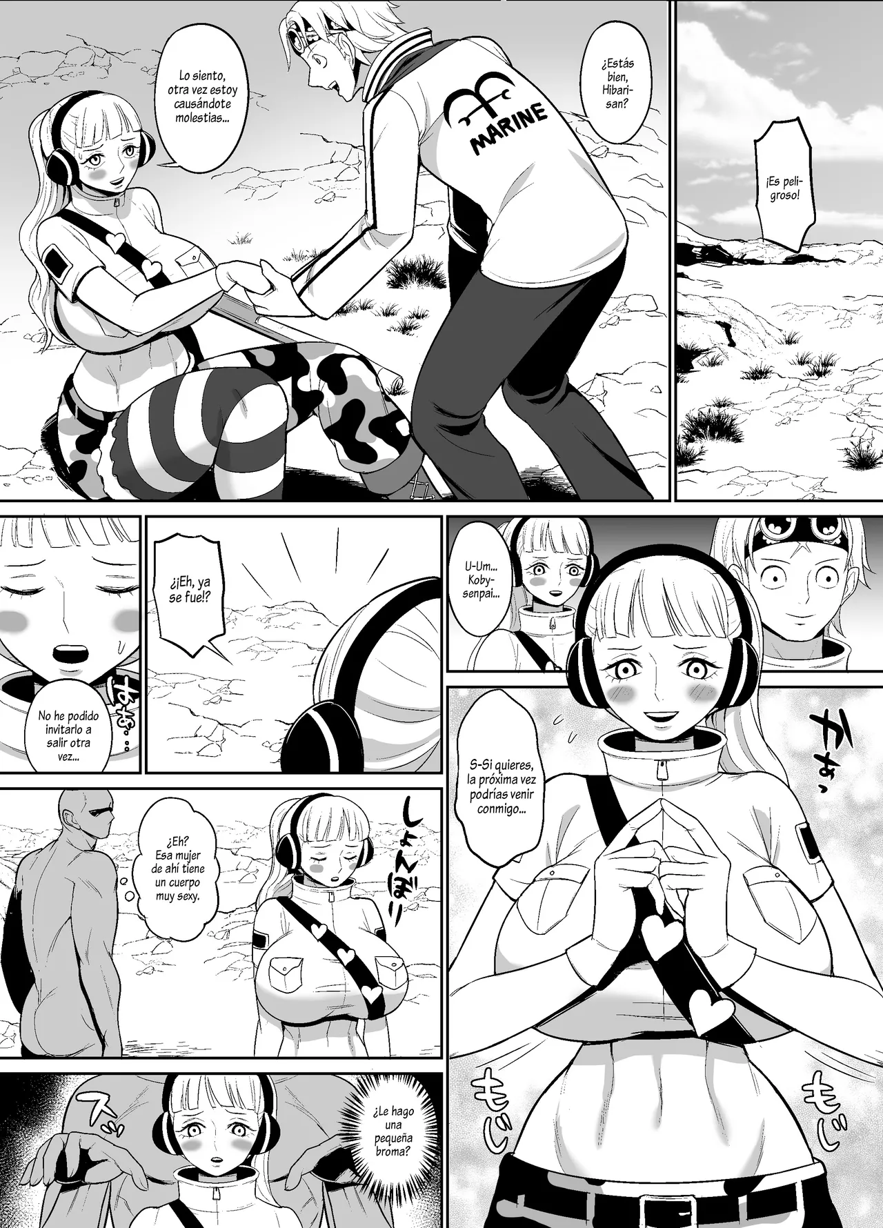 [REM9 (Hamiltan)] Hibari, Uta, York (One Piece) [Spanish] [Al chile no sé Scan] image number 1