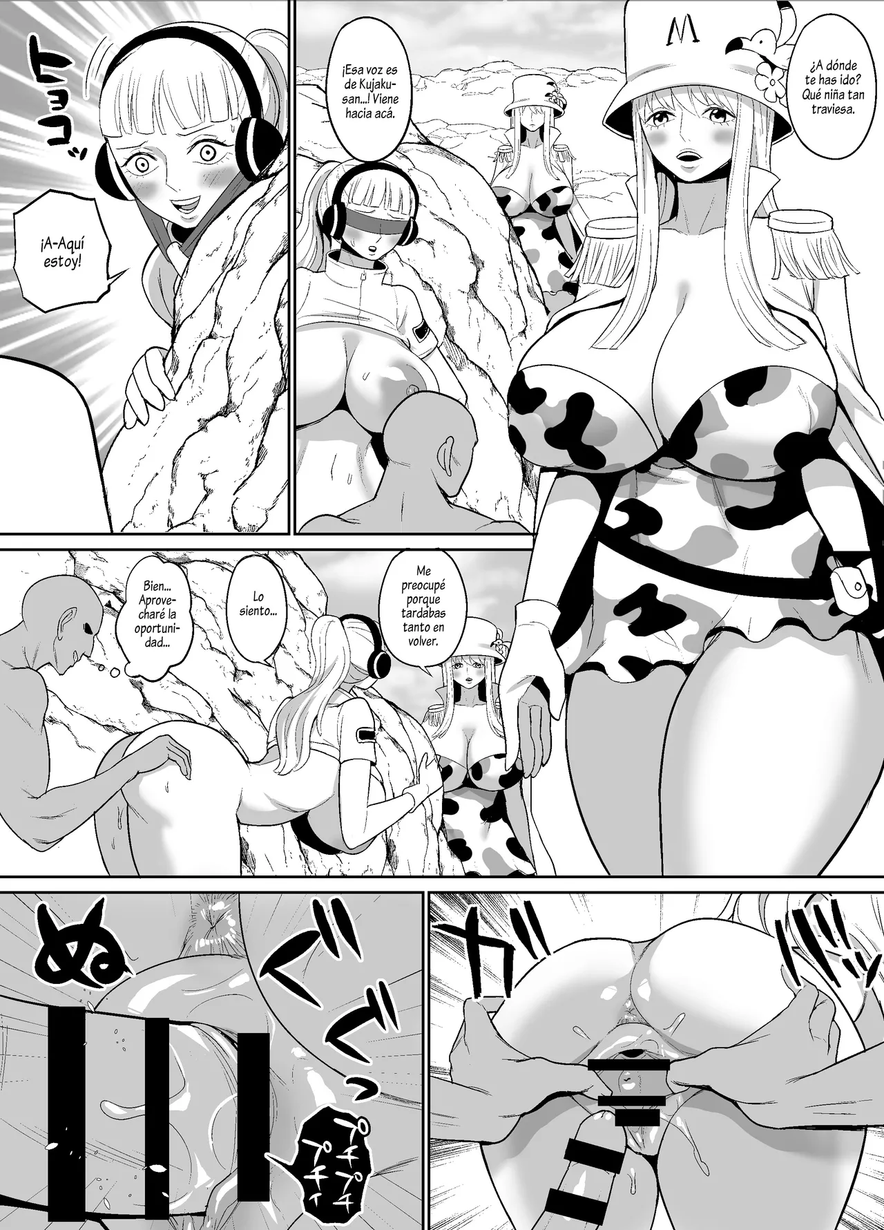 [REM9 (Hamiltan)] Hibari, Uta, York (One Piece) [Spanish] [Al chile no sé Scan] image number 8