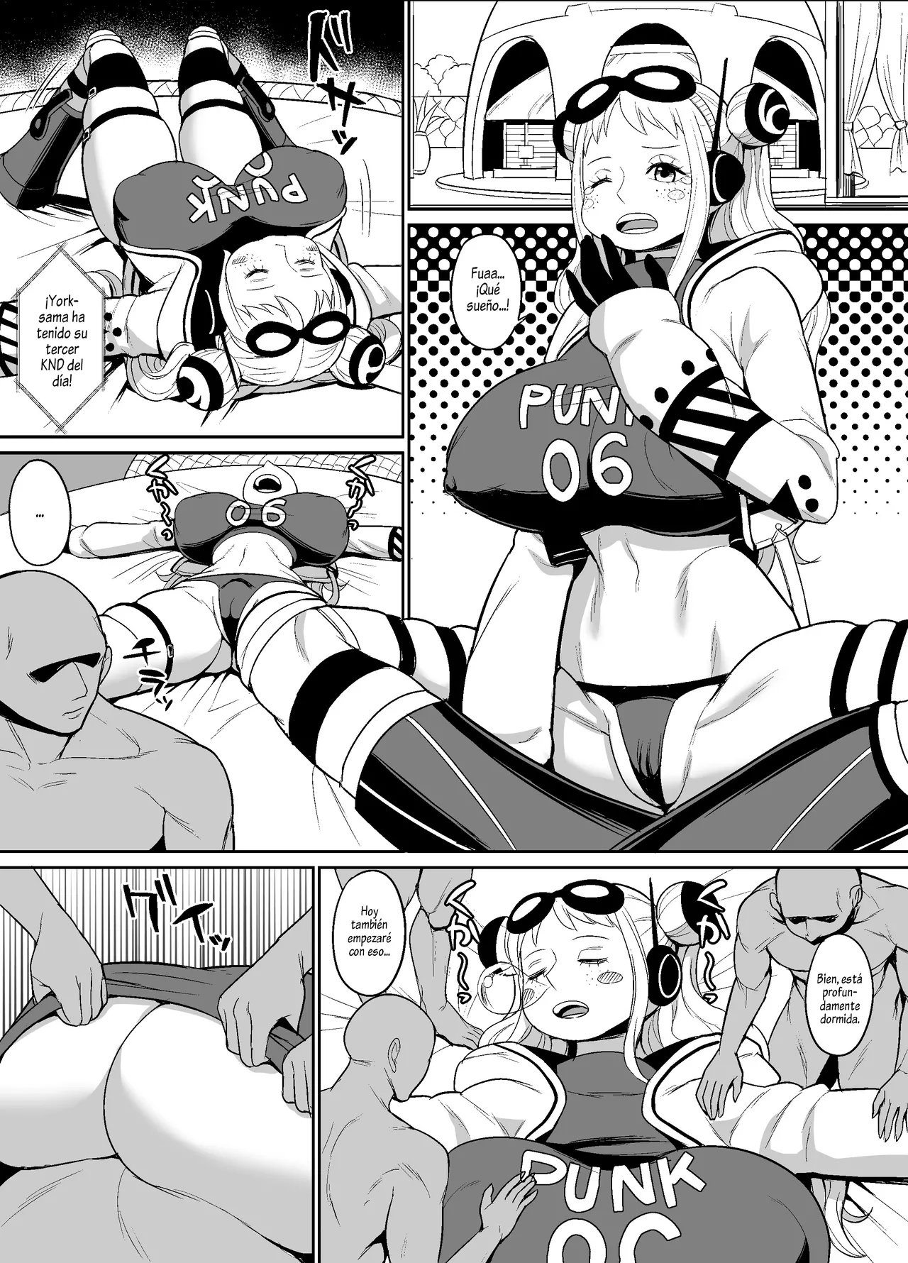 [REM9 (Hamiltan)] Hibari, Uta, York (One Piece) [Spanish] [Al chile no sé Scan] image number 16