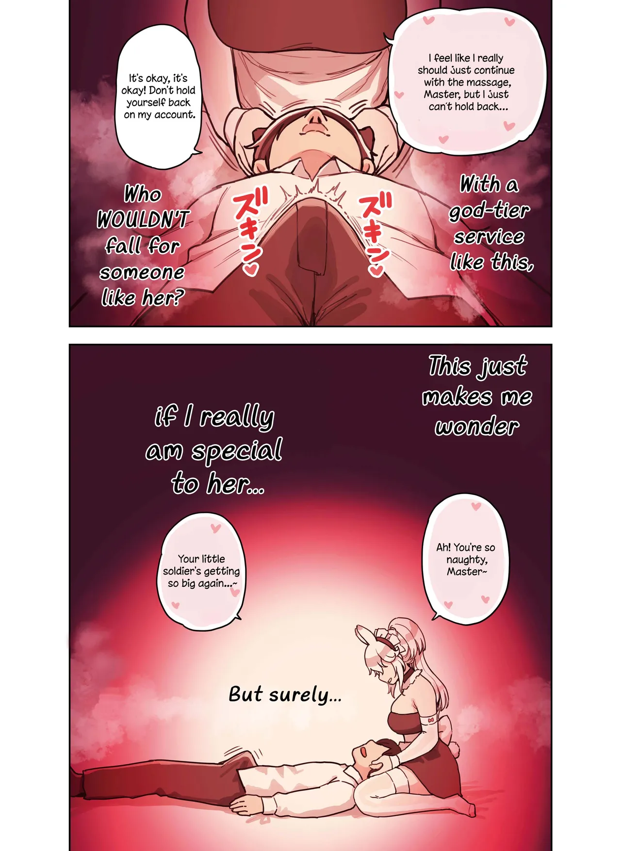 [Fukurasuzume (Sunaba Suzume)] The Handjob Parlor’s Most Popular Kemomimi Girl (Part 3 of 3) [English] [Your Deer Friends Black] 画像番号 54