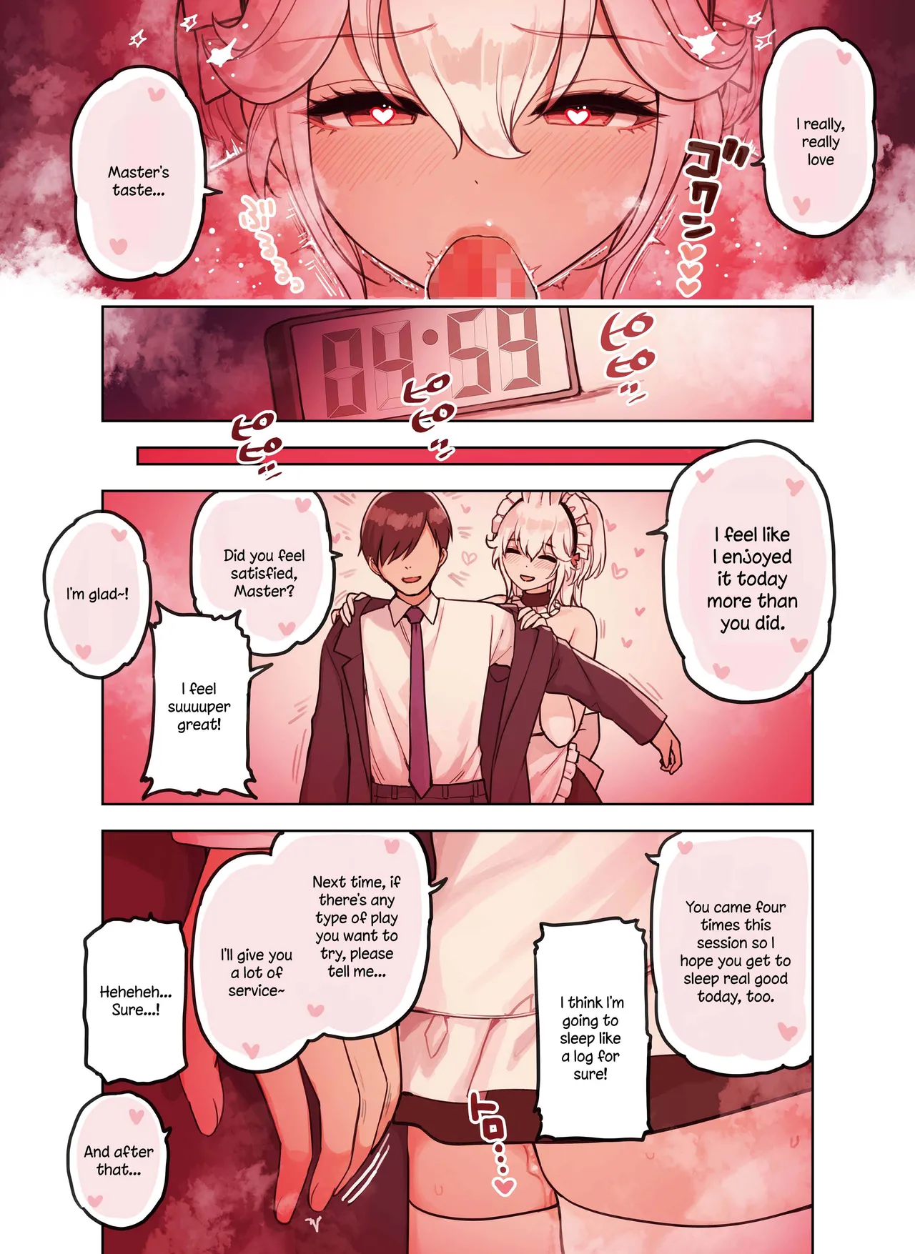 [Fukurasuzume (Sunaba Suzume)] The Handjob Parlor’s Most Popular Kemomimi Girl (Parts 1-3) [English] [Your Deer Friends Black] numero di immagine  73