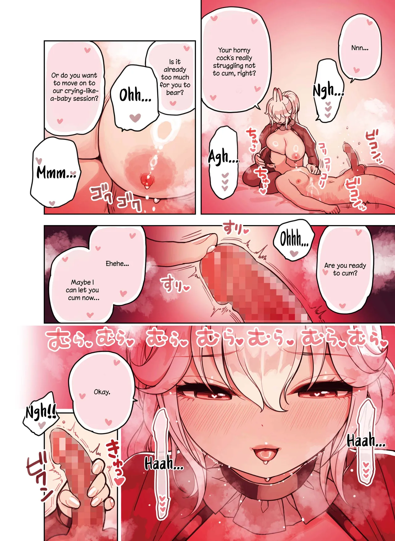 [Fukurasuzume (Sunaba Suzume)] The Handjob Parlor’s Most Popular Kemomimi Girl (Parts 1-3) [English] [Your Deer Friends Black] numero di immagine  100