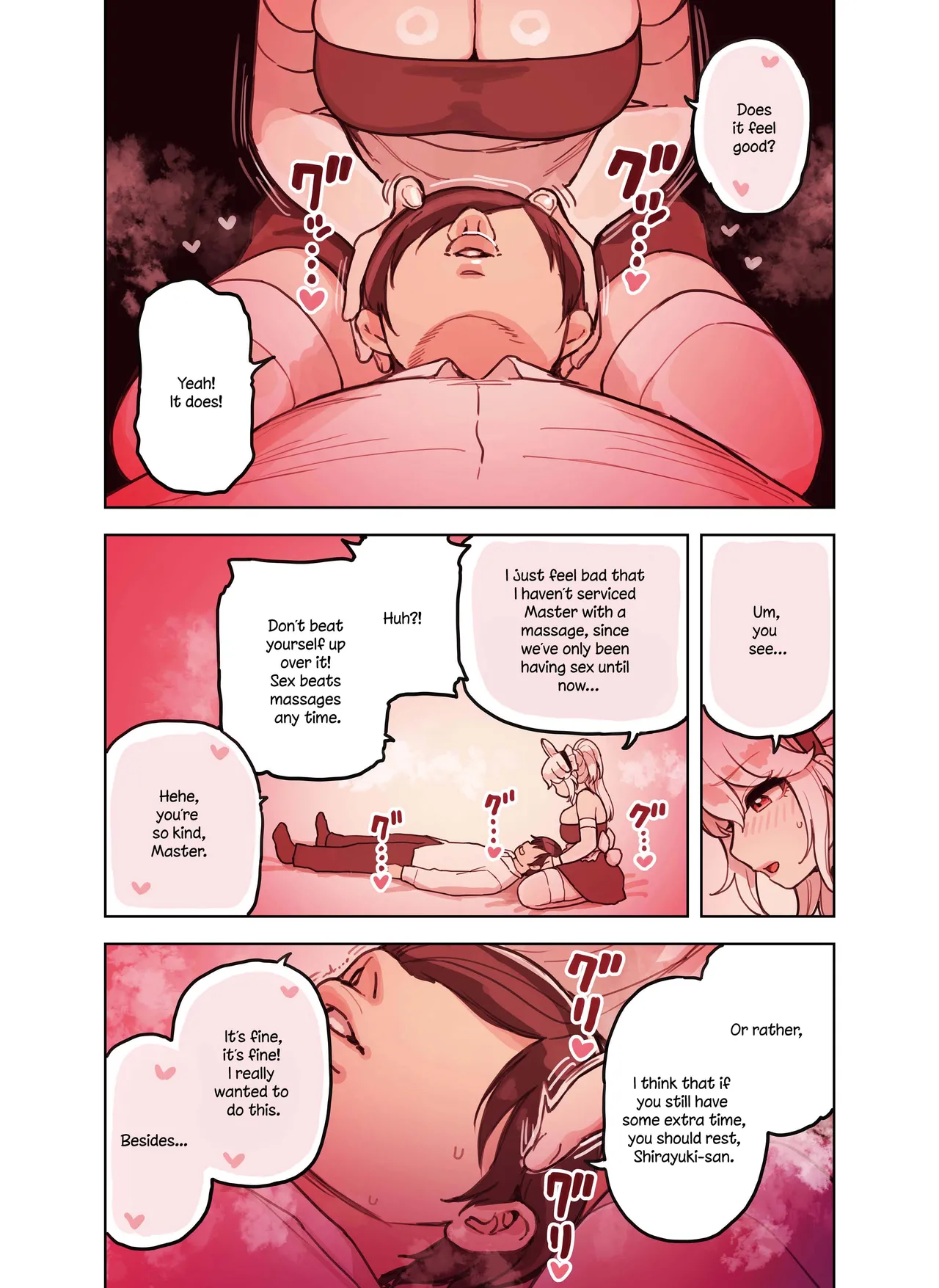 [Fukurasuzume (Sunaba Suzume)] The Handjob Parlor’s Most Popular Kemomimi Girl (Parts 1-3) [English] [Your Deer Friends Black] numero di immagine  131