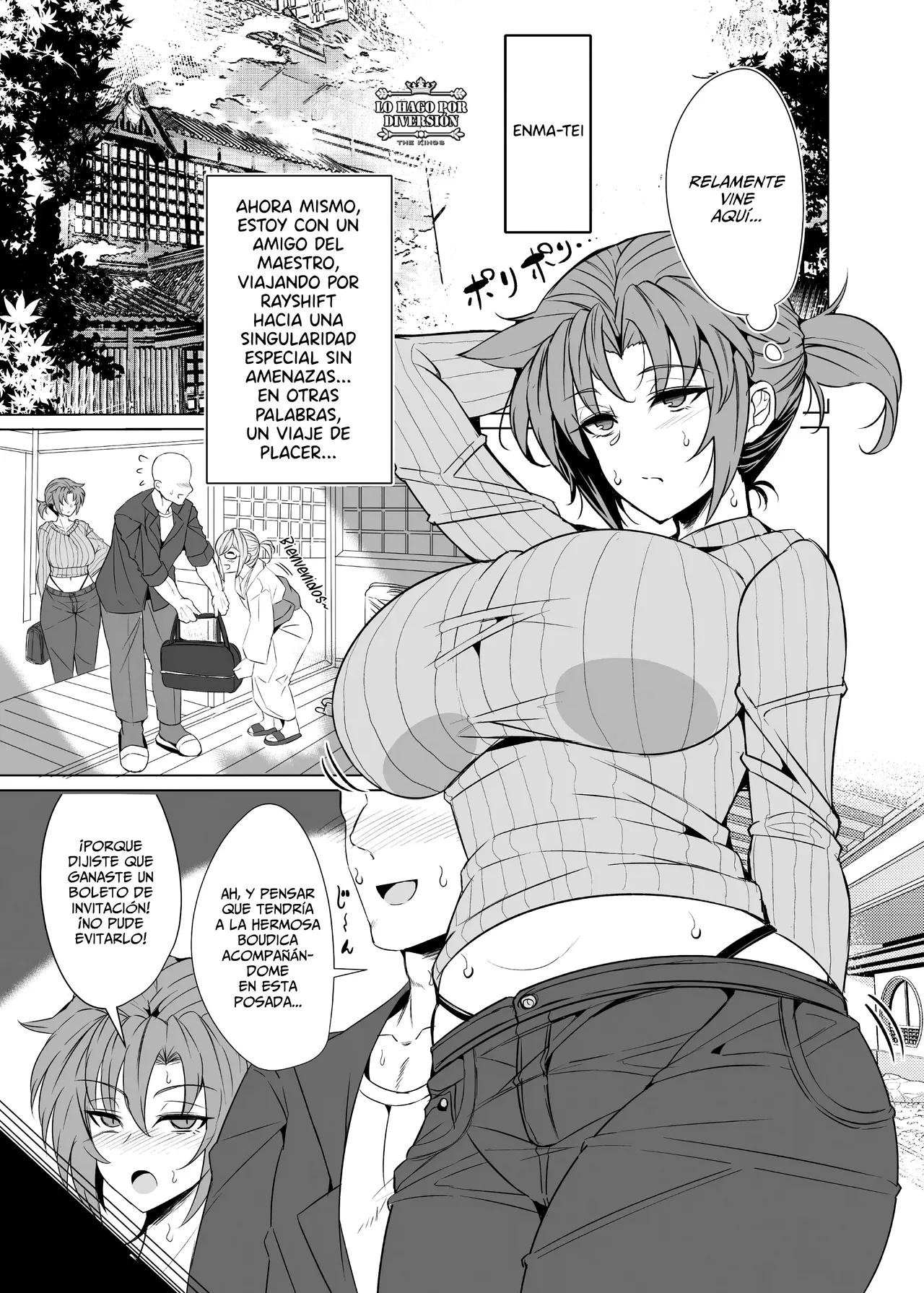 [GC-dan (Wakura)] Shin Boudica Mama to Yukemuri Ecchi｜Teniendo Sexo Desenfrenado en las Aguas Termales con Mama Boudica (Fate／Grand Order) [Spanish] [WOLFGANGSCAN] [Digital] numero di immagine  3