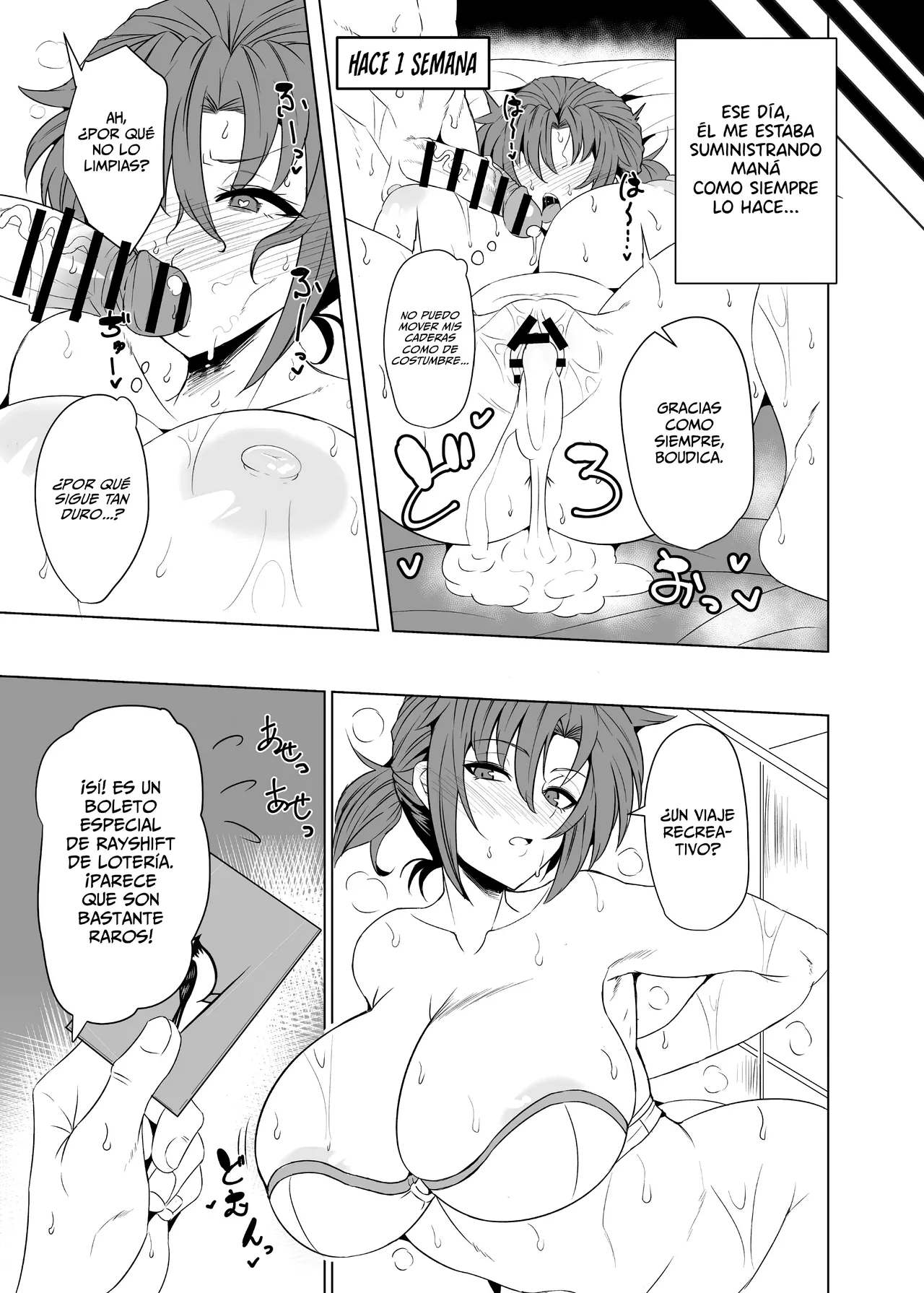 [GC-dan (Wakura)] Shin Boudica Mama to Yukemuri Ecchi｜Teniendo Sexo Desenfrenado en las Aguas Termales con Mama Boudica (Fate／Grand Order) [Spanish] [WOLFGANGSCAN] [Digital] numero di immagine  4