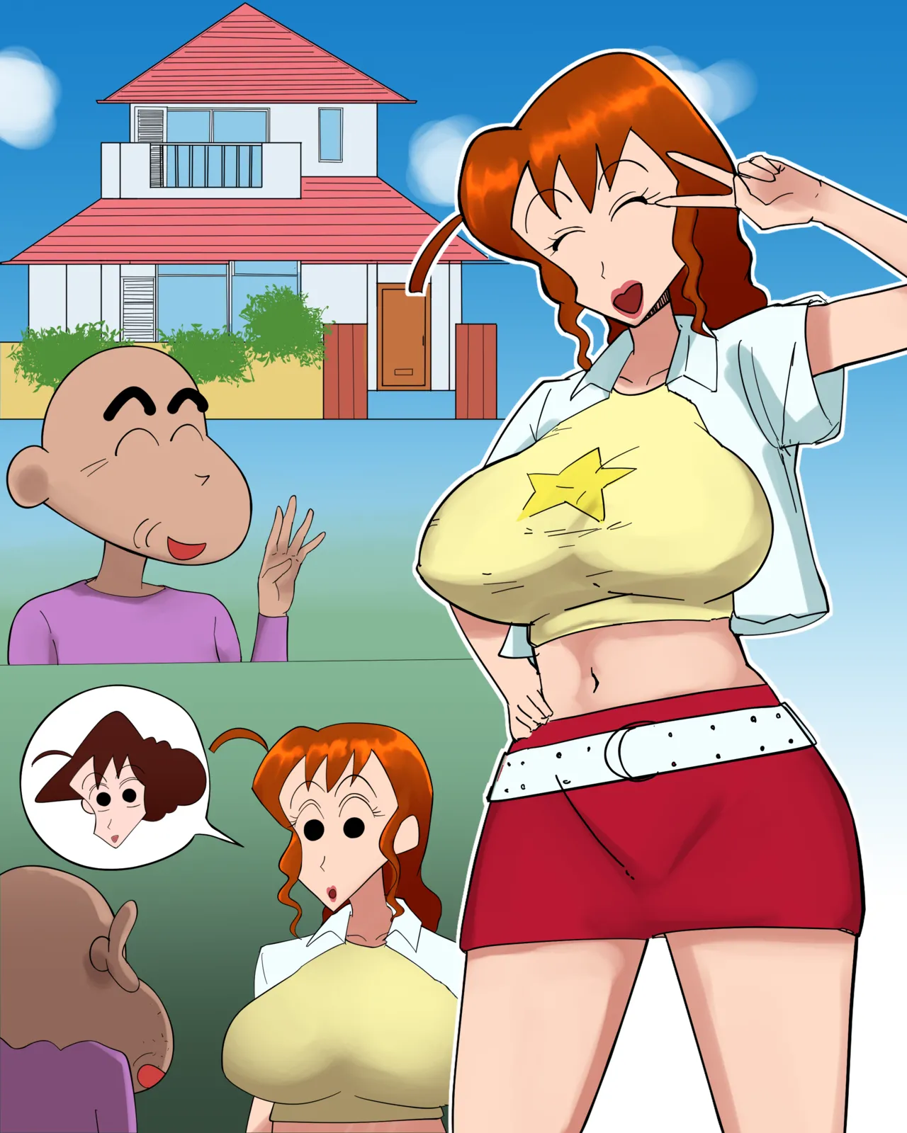 [こふに] 5人目のお友達 (クレヨンしんちゃん) image number 1