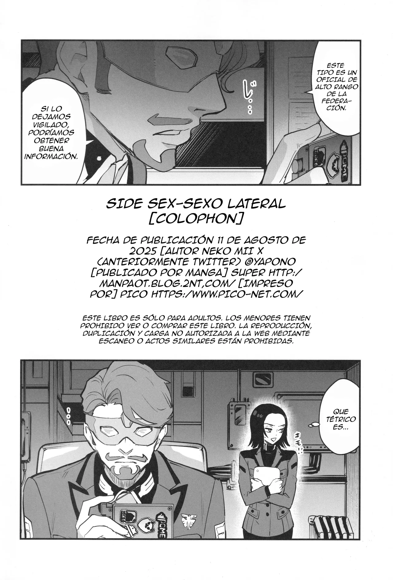 (C106) [Manga Super (Nekoi Mie)] Side Sex｜Sexo Lateral (Mobile Suit Gundam GQuuuuuuX) [Spanish] [All-cups] image number 29