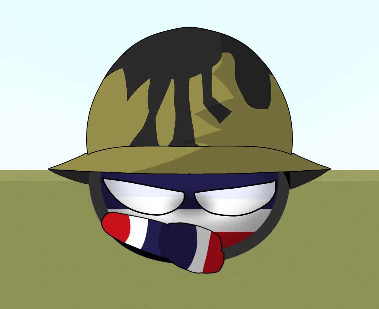 (Countryballs) 越南球×暹罗球的秘密外交 image number 4