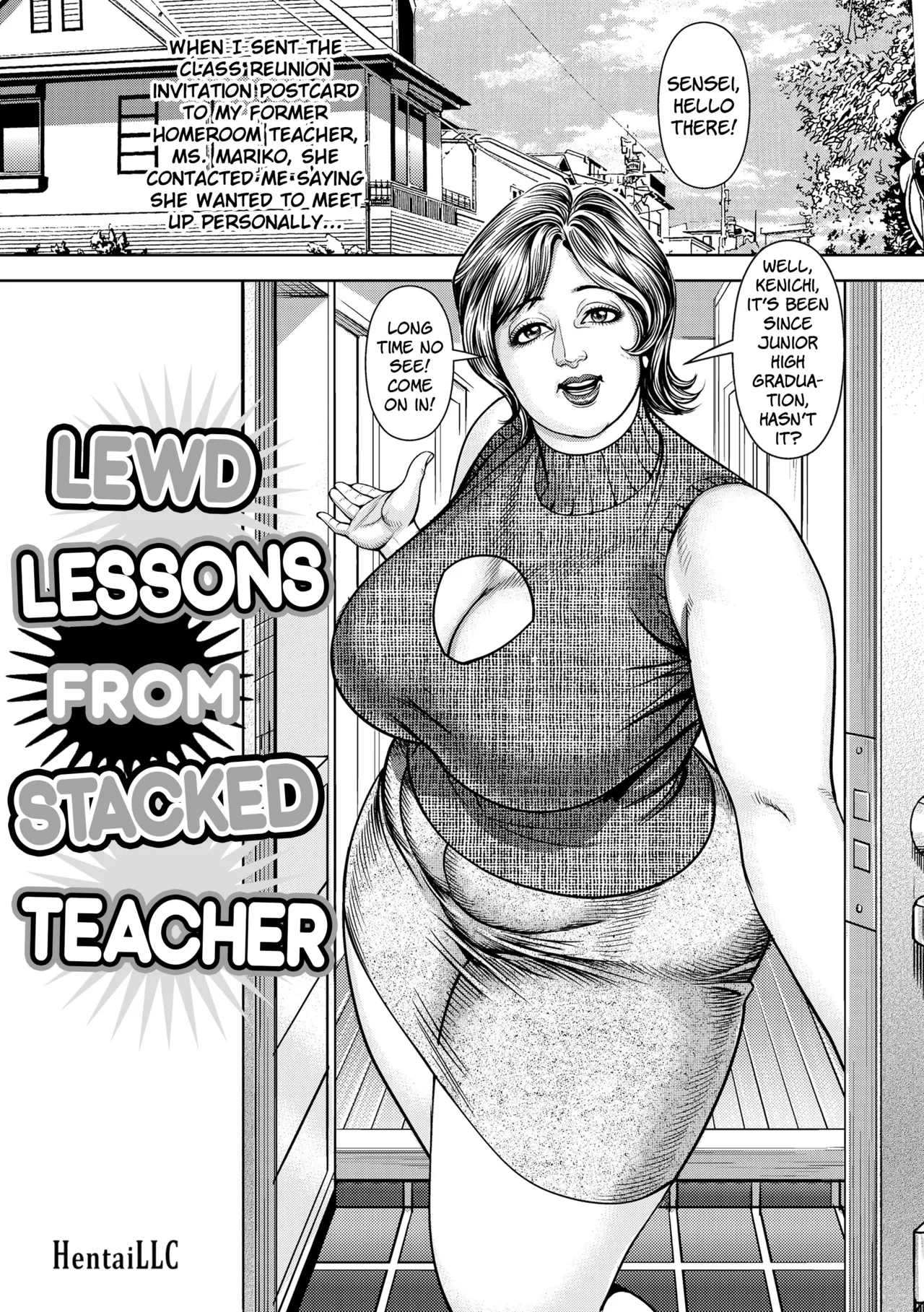 [Senor Daietsu] Bakunyū jokyōshi no tōsaku shidō | Lewd Lessons from Stacked Teacher [English] [HentaiLLC] [Digital] image number 1