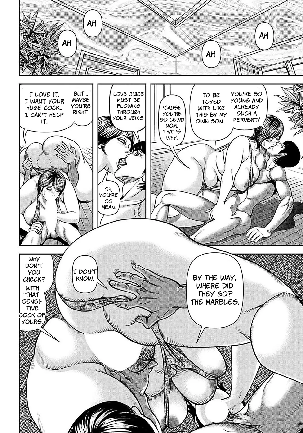 [Senor Daietsu] Kyojiri Shufu wa Otto ni Naisho de... | A Big-Butt Housewife's Secret (Harenchi Oku-sama Suteki ni Nure Midare Nikki) [English] [HentaiLLC] [Digital] image number 14