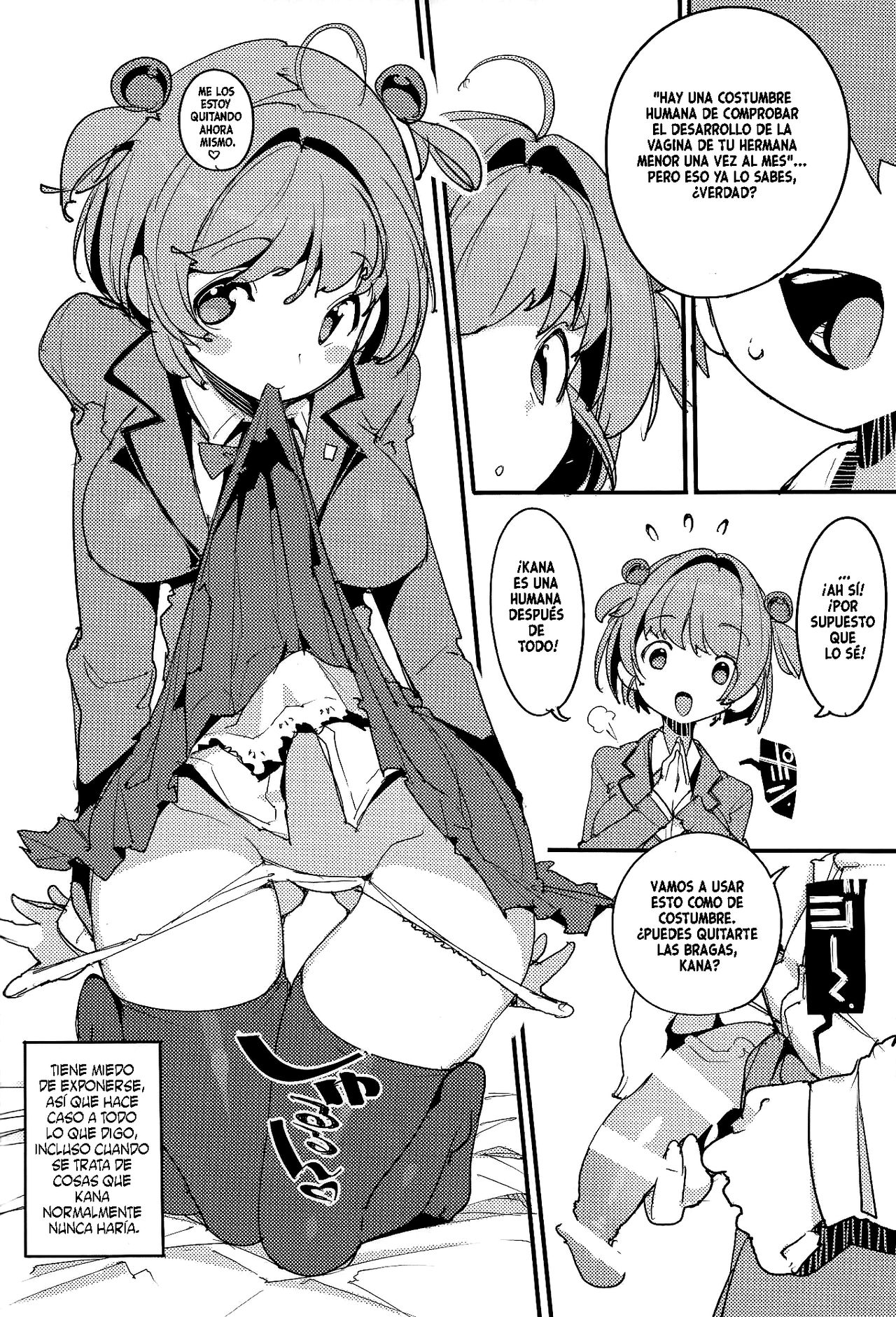 (C96) [Potato Salad (Kurisu)] Popuni Kei Joshi Panic! Vol. 8 [Spanish] image number 9