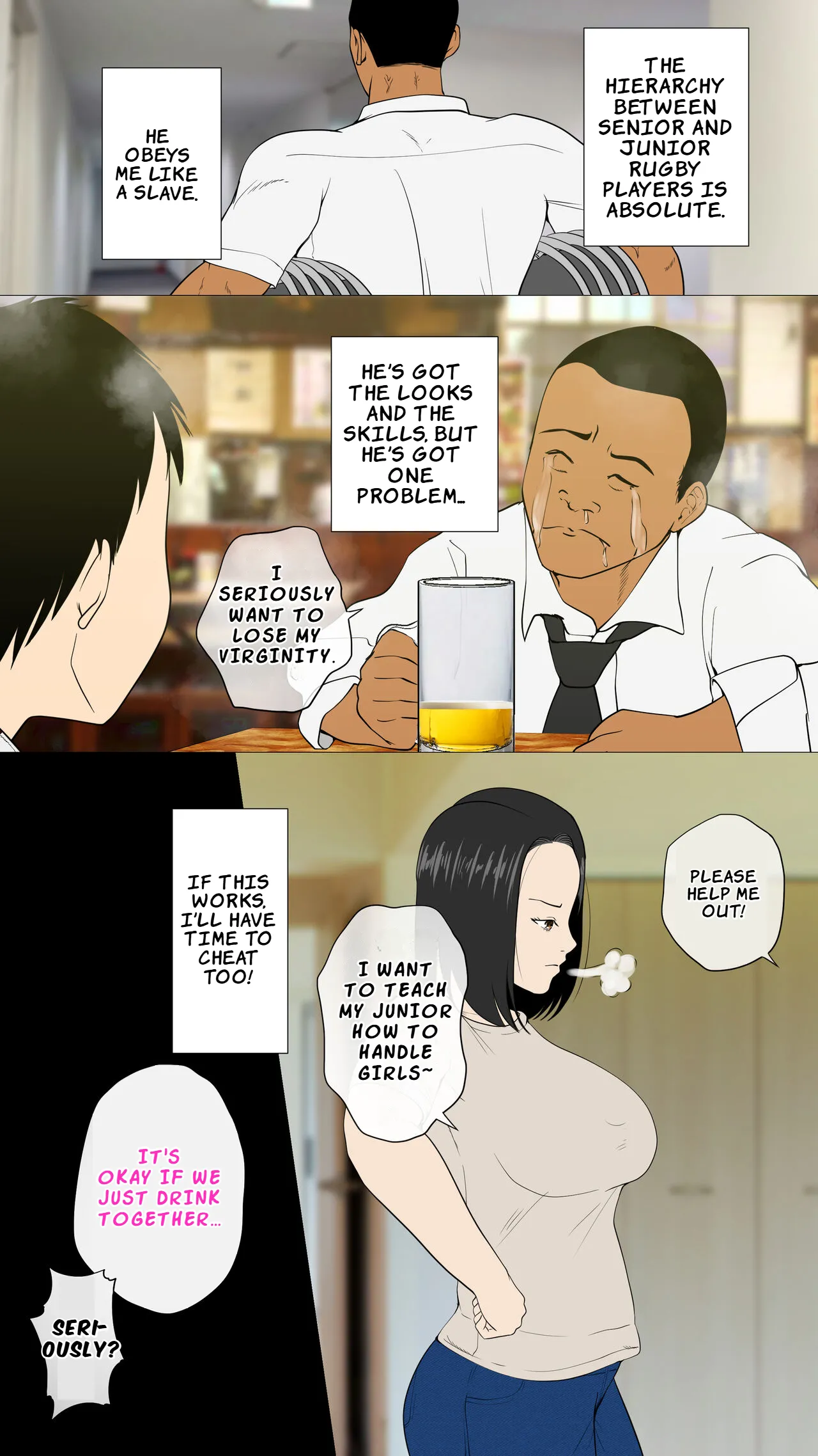 [Mocumental (Coela Network)] Oniyome to Rugger Man Doutei ~Zenpen~ | The Demon Wife and the Virgin Rugby Player – Part 1 [English] [LKK•Scans] 图片编号 5