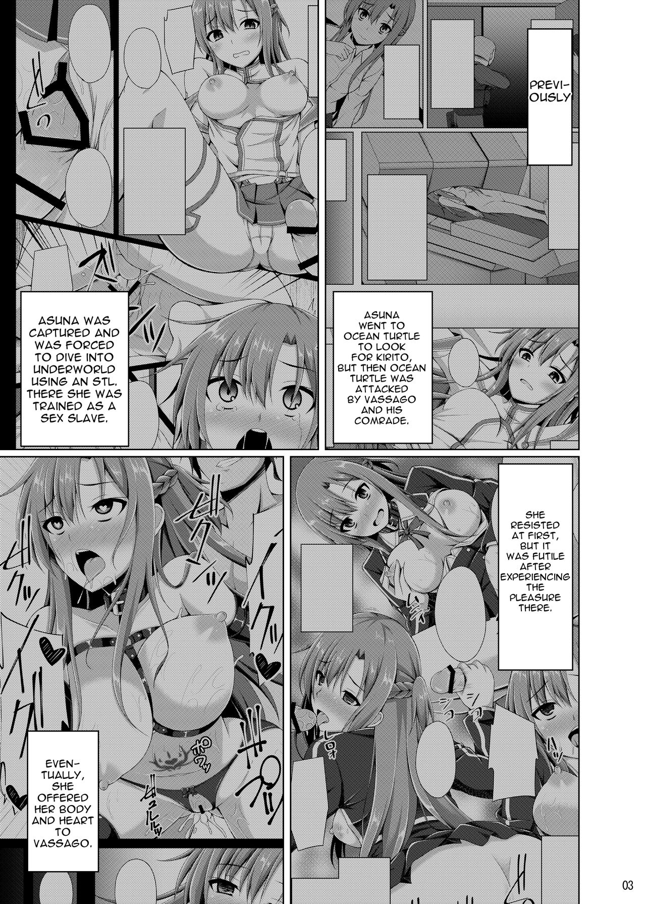 [Imitation Moon (Narumi Yuu)] Kanojo wa Mou "Onii-chan" to wa Yonde Kurenai... (Sword Art Online) [English] [Doujins.com] [Digital] image number 2