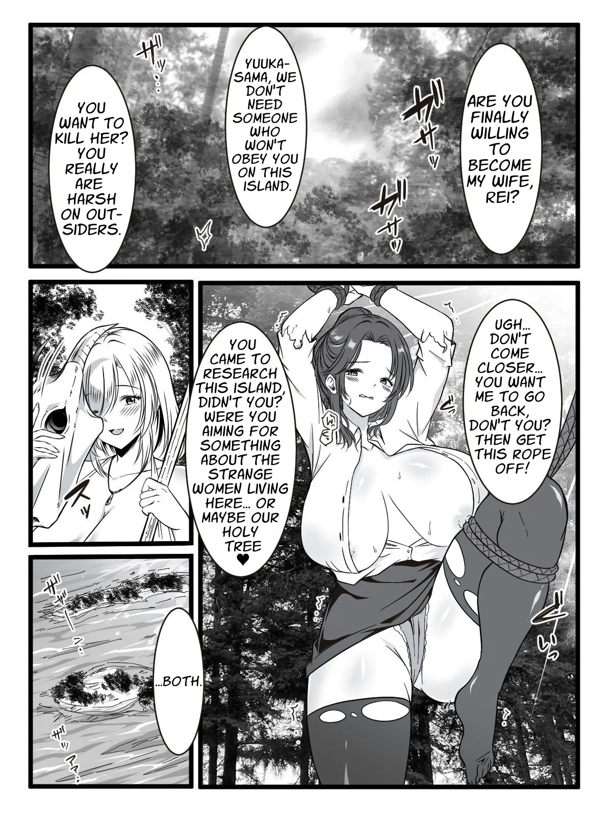 [Kanrodou Art (Kanrodou)] The Chief of Yuri Island Proposed to Me [English] [APA] numero di immagine  46