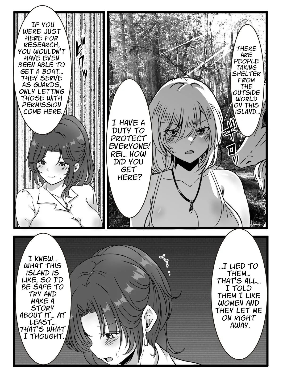 [Kanrodou Art (Kanrodou)] The Chief of Yuri Island Proposed to Me [English] [APA] numero di immagine  48