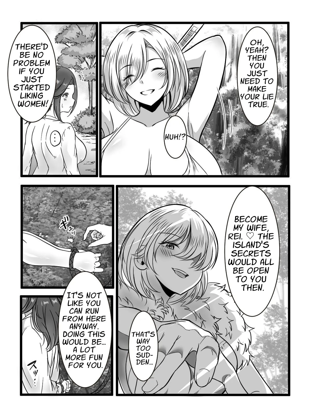 [Kanrodou Art (Kanrodou)] The Chief of Yuri Island Proposed to Me [English] [APA] numero di immagine  49