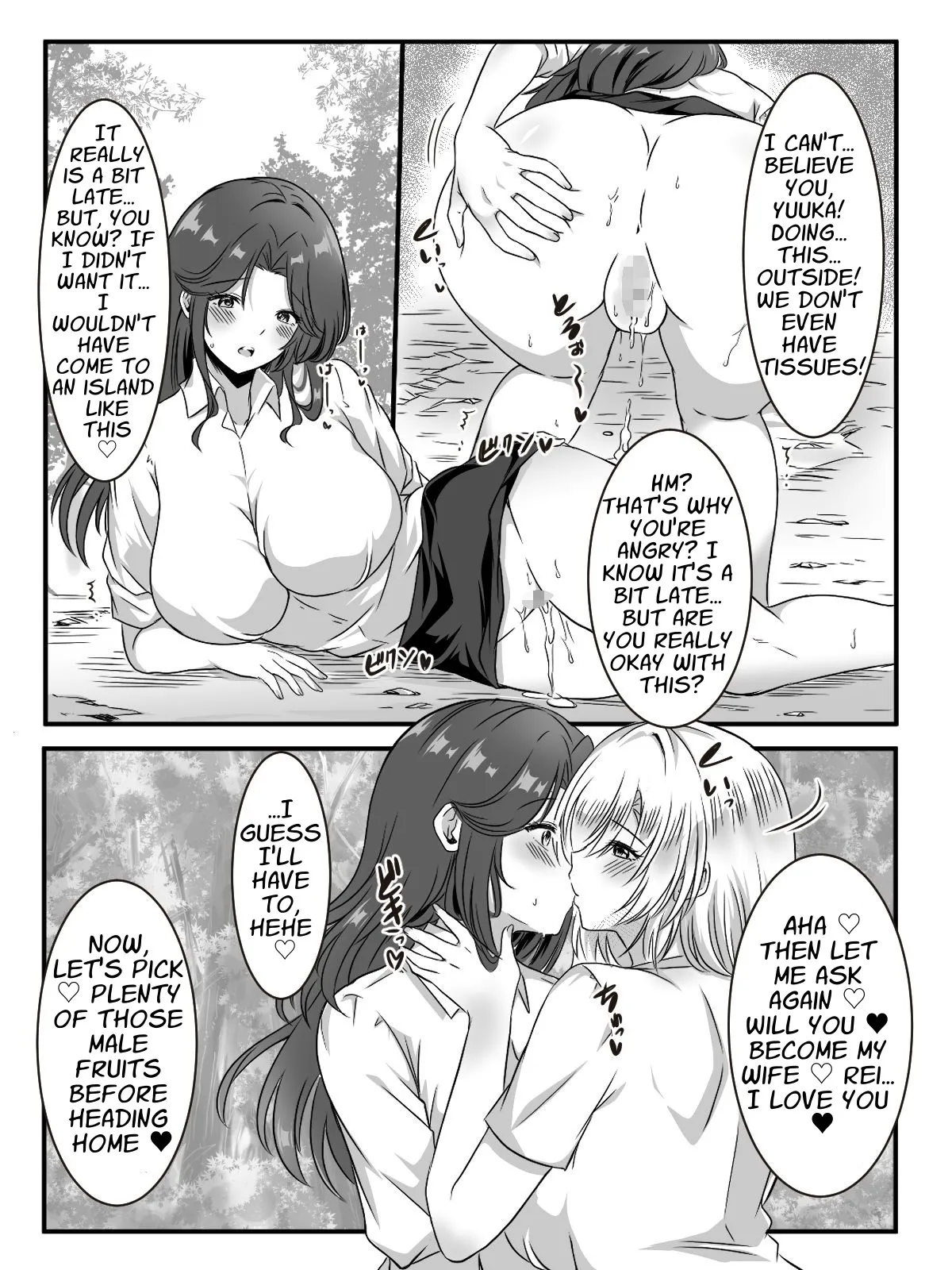 [Kanrodou Art (Kanrodou)] The Chief of Yuri Island Proposed to Me [English] [APA] numero di immagine  86
