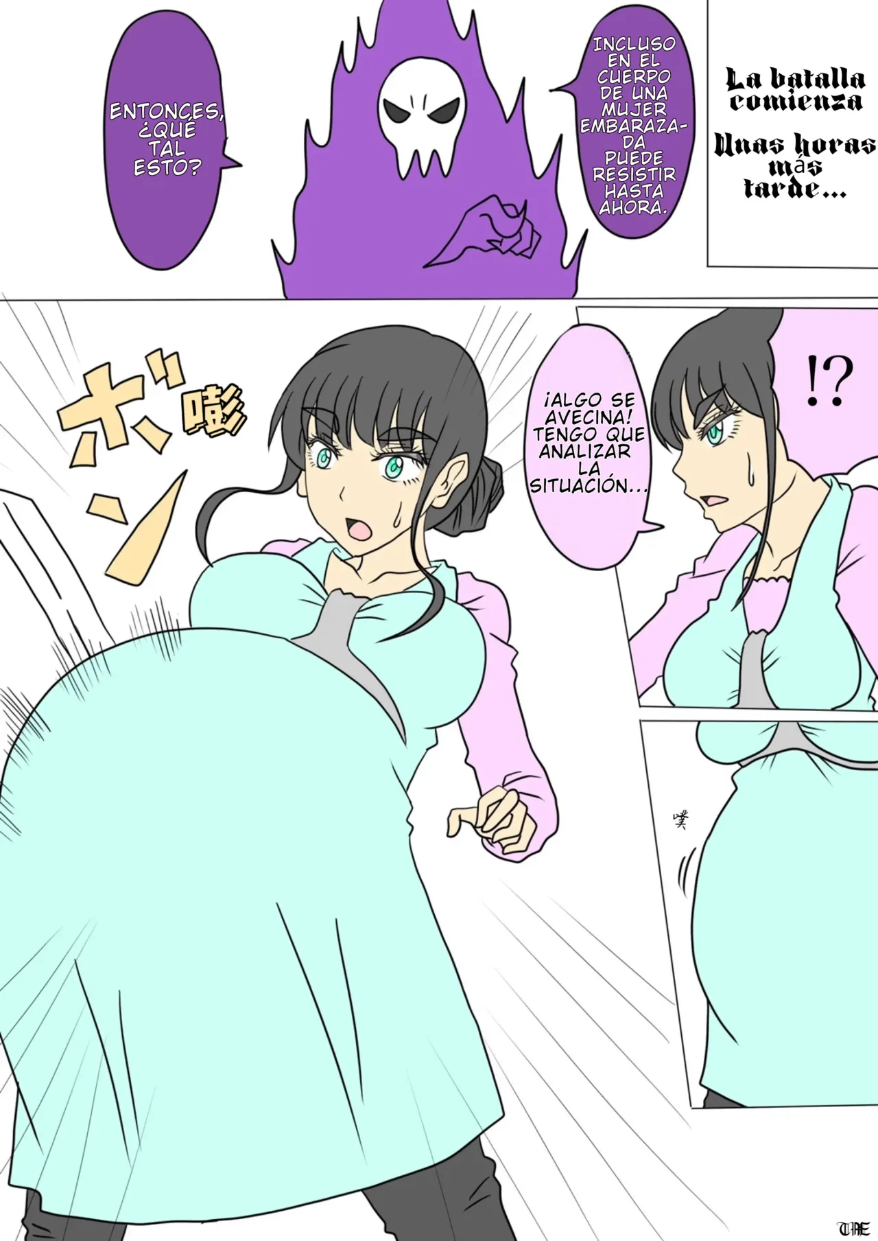 [Chihiro] Héroe embarazada | 妊婦勇者  [Spanish] [TF Scans] numero di immagine  2