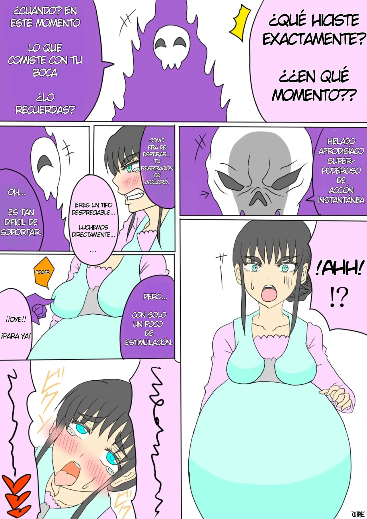 [Chihiro] Héroe embarazada | 妊婦勇者  [Spanish] [TF Scans] numero di immagine  9