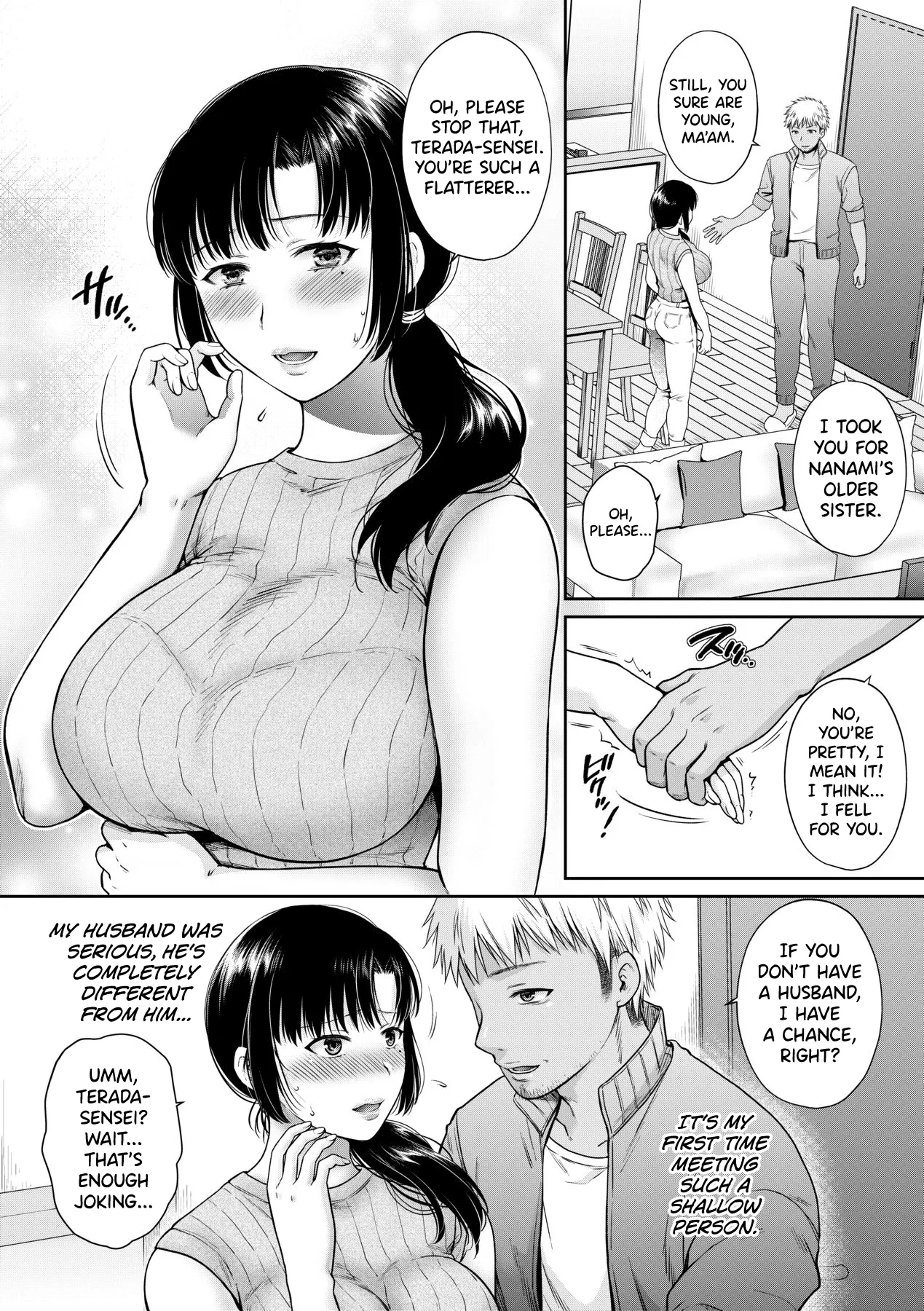 [Harusawa] Henyou Suru Oyako Etsuraku ni Mezameru Karada, Yokubou ni Ochiru Kokoro Ch.1-2 [English] [biribiri] [Uncensored] [Digital] Bildnummer 43