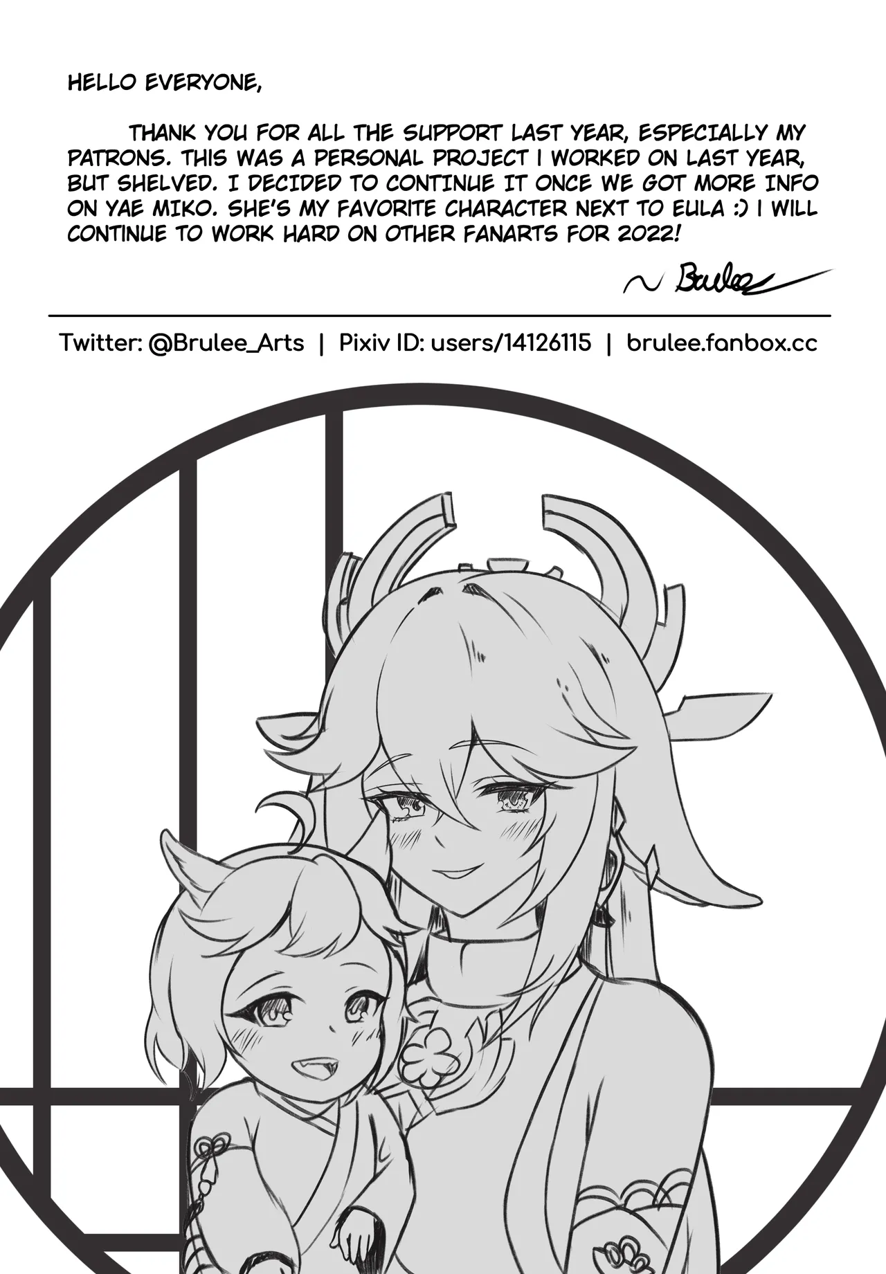 [BruLee] Alluring Kitsune Yae (Genshin Impact) [English] Bildnummer 20