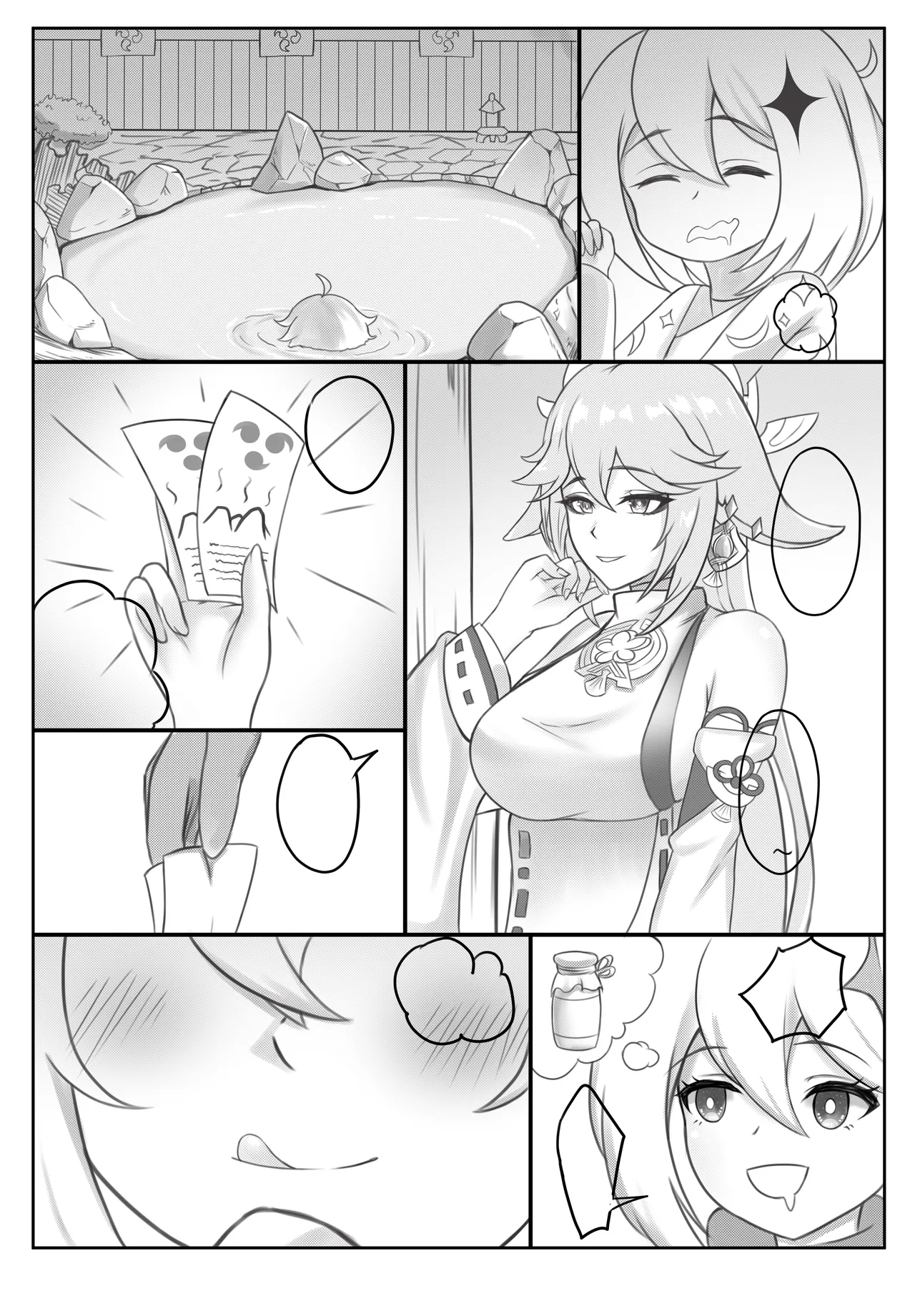 [BruLee] Alluring Kitsune Yae (Genshin Impact) [English] Bildnummer 23