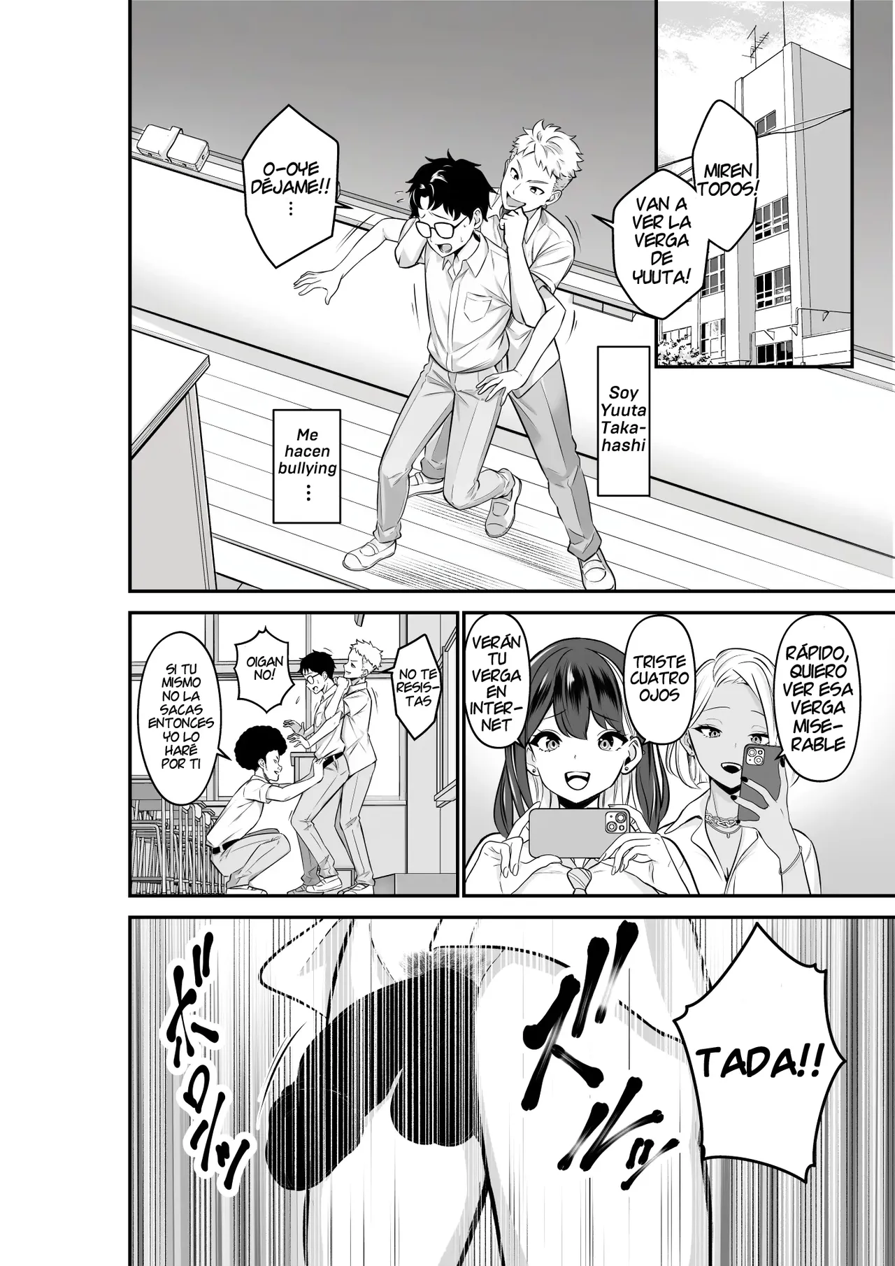 [Torinuki] Ijimerarekko no Boku no Jinsei ga "Osu" ni Natta Hi | Vivia siendo acosado hasta que un dia me volvi el "Macho Alfa" [Spanish] [Harenchi no Fansub] Bildnummer 2