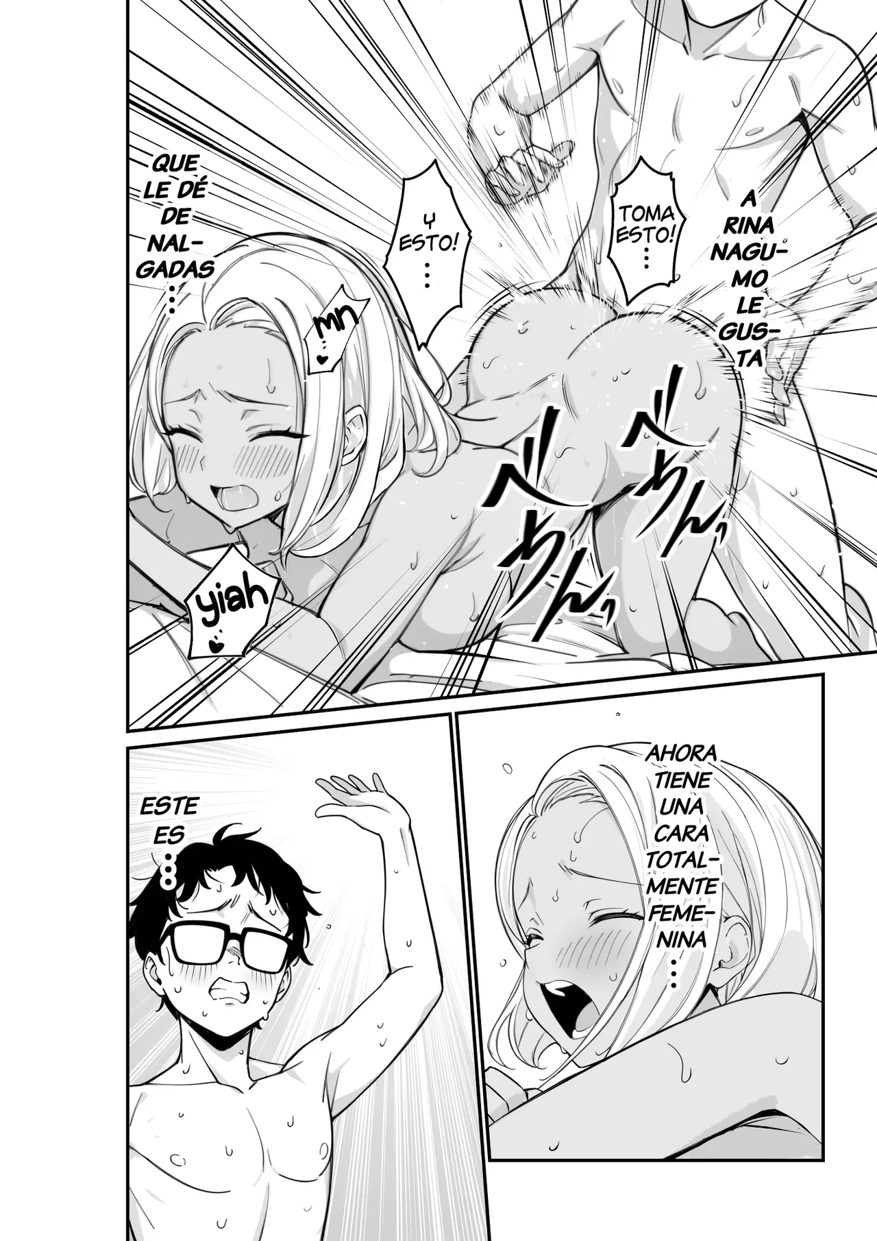 [Torinuki] Ijimerarekko no Boku no Jinsei ga "Osu" ni Natta Hi | Vivia siendo acosado hasta que un dia me volvi el "Macho Alfa" [Spanish] [Harenchi no Fansub] Bildnummer 28