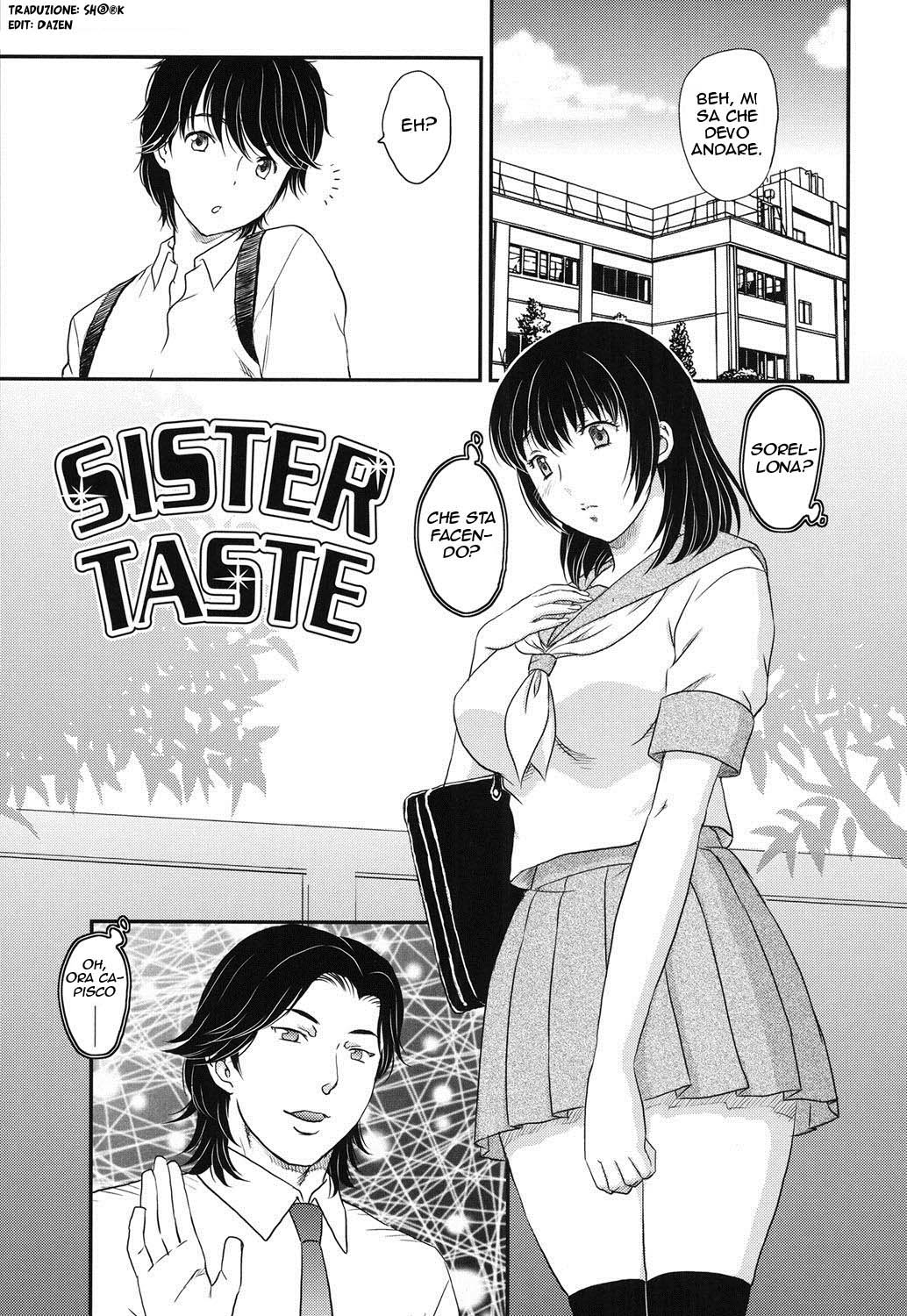 [Hiryuu Ran] Sister Taste | Il Sapore Di Mia Sorella (Mitsu no Tsuki) [Italian] [Digital] image number 1