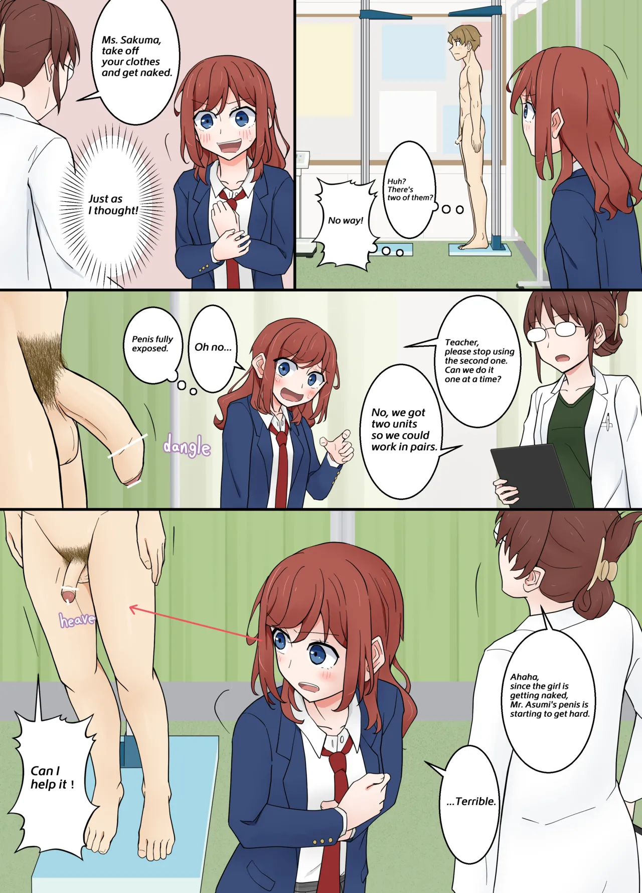 [Nihon Dandy (Matsuno Susumu) Physical examination using two units [English, Japanese] imagen número 11