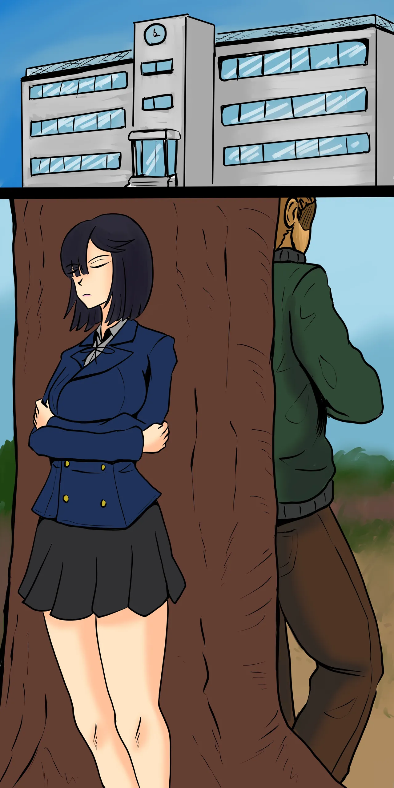 [神仙] 禍津姫の巫女・長女一葉対樹木子 图片编号 1