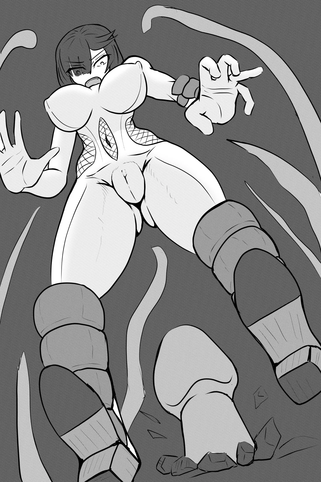 [神仙] 禍津姫の巫女・長女一葉対樹木子 图片编号 5