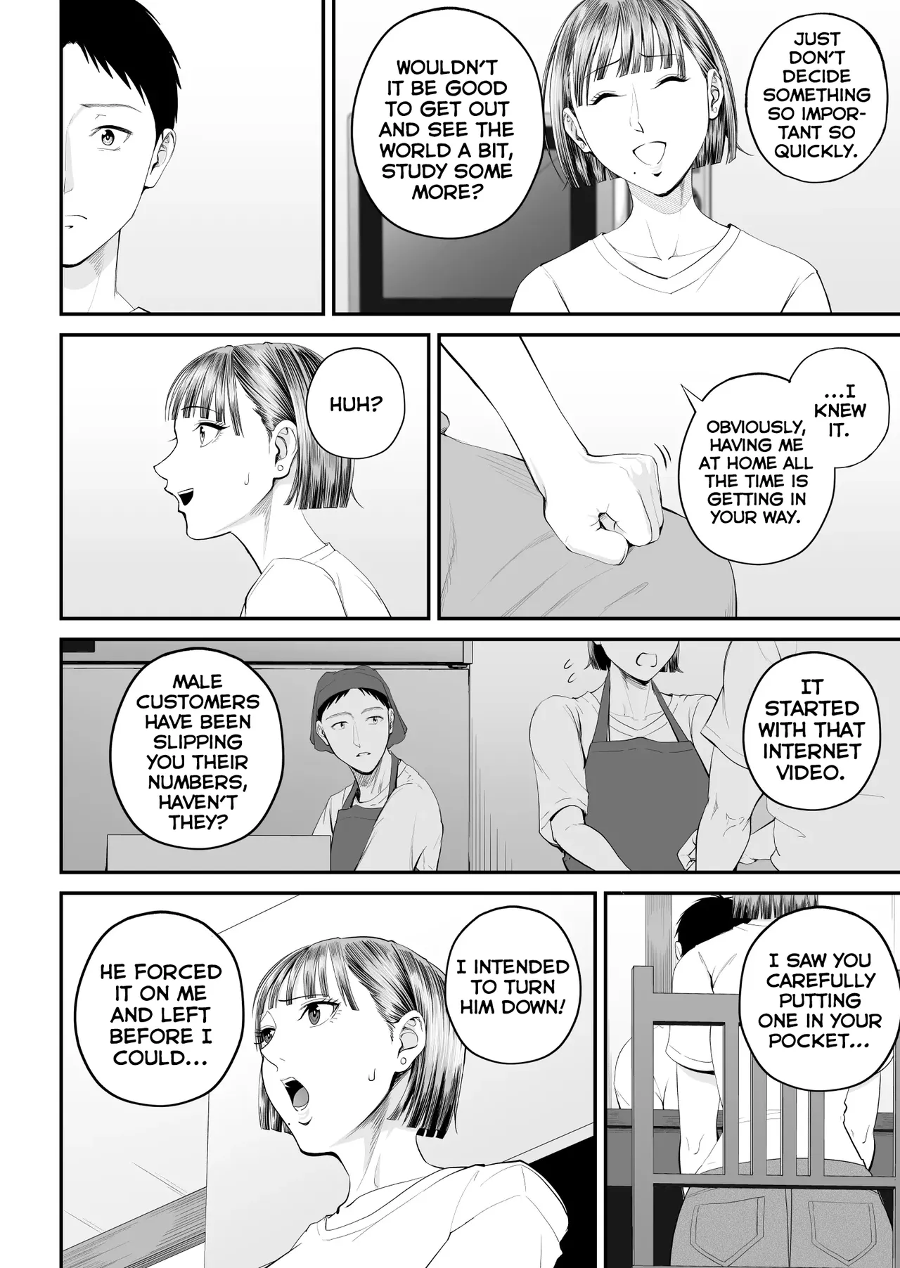 [Shiono Kou] Boshi Jouji ~Daisuki na Okaa-san to Konya Majiwaru~ - MOTHER AND SON LOVE AFFAIR | A Mother's Love ~Tonight I Become One With The Mom I Love~ [English] [PPanGames] image number 12