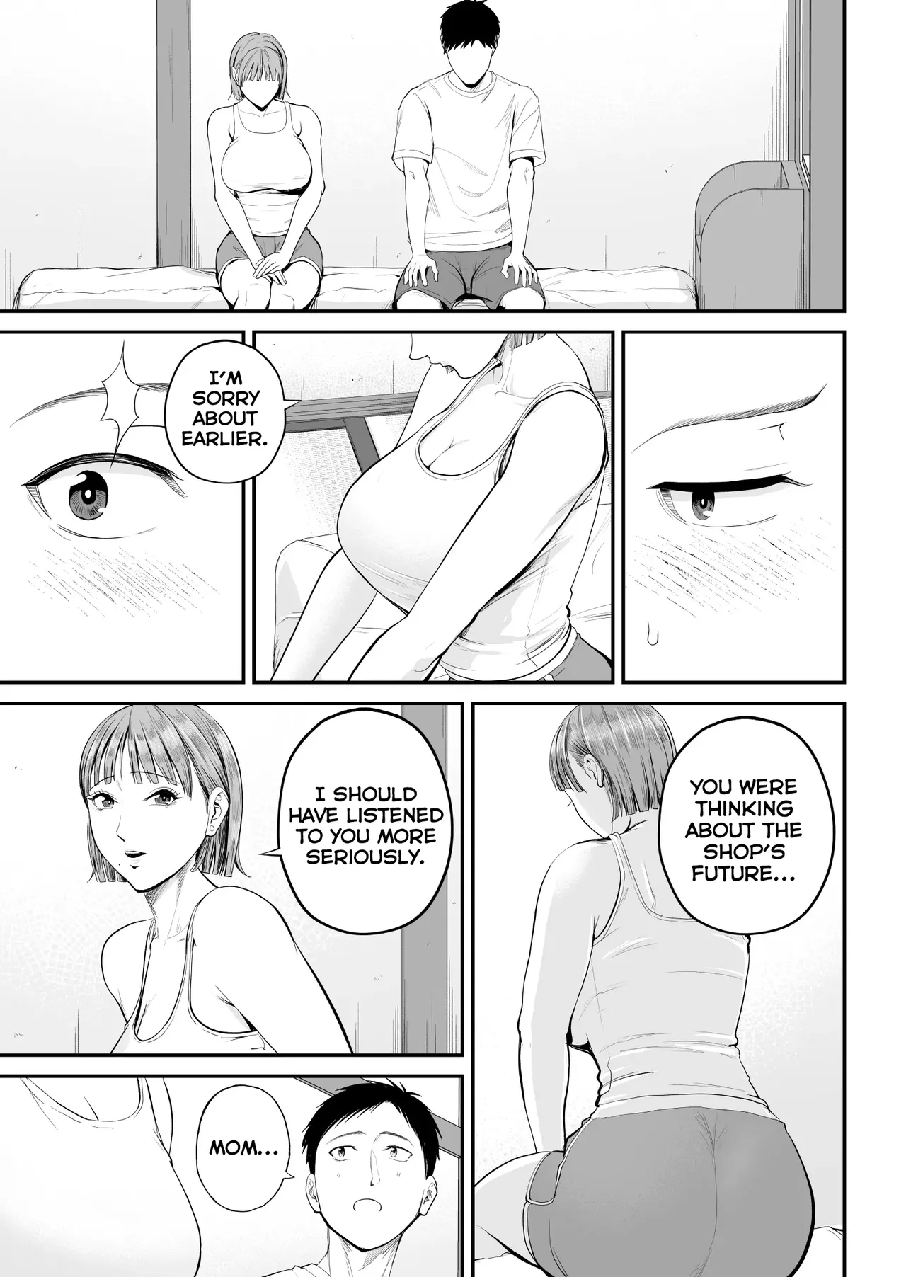 [Shiono Kou] Boshi Jouji ~Daisuki na Okaa-san to Konya Majiwaru~ - MOTHER AND SON LOVE AFFAIR | A Mother's Love ~Tonight I Become One With The Mom I Love~ [English] [PPanGames] image number 17