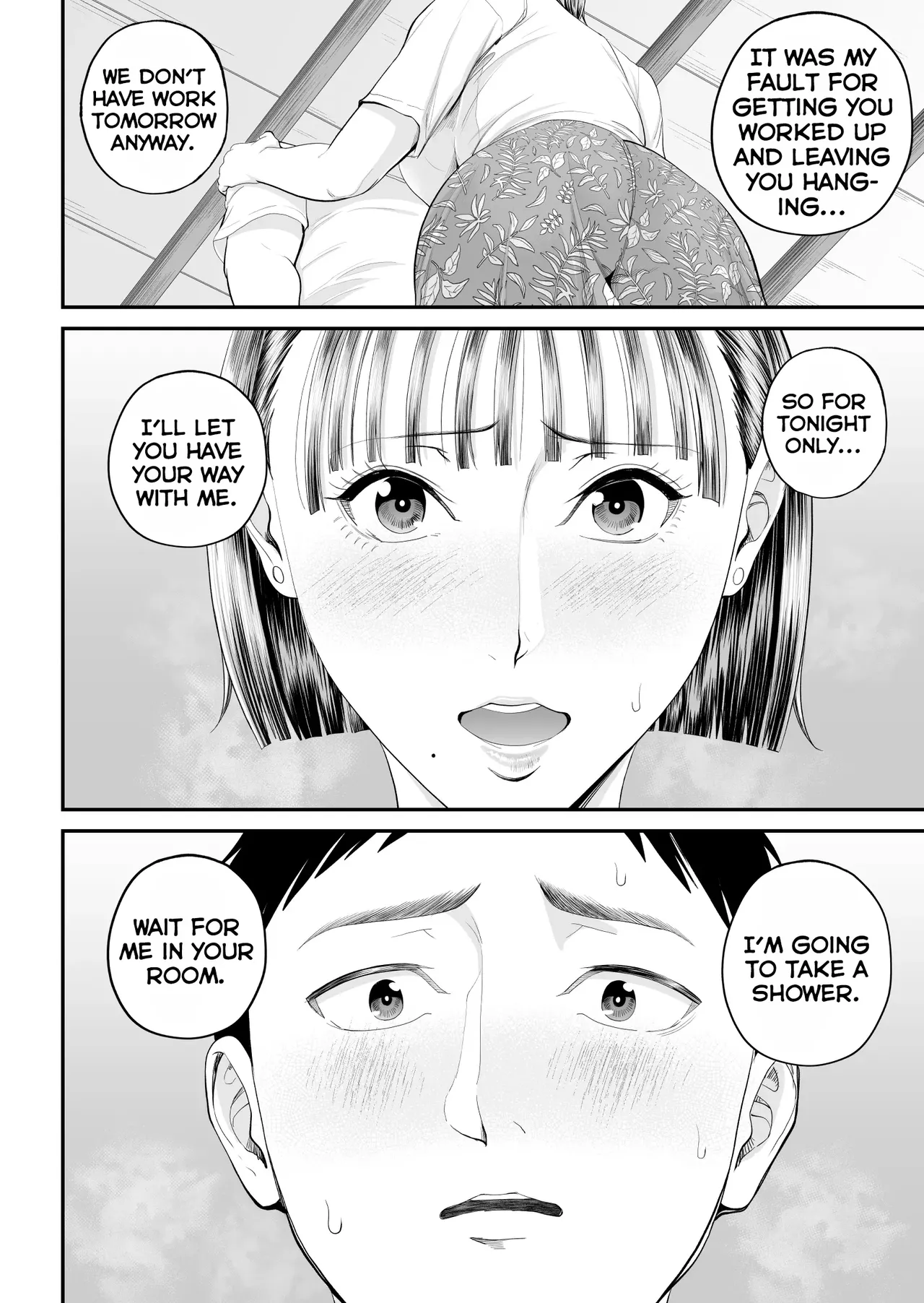 [Shiono Kou] Boshi Jouji ~Daisuki na Okaa-san to Konya Majiwaru~ - MOTHER AND SON LOVE AFFAIR | A Mother's Love ~Tonight I Become One With The Mom I Love~ [English] [PPanGames] image number 48