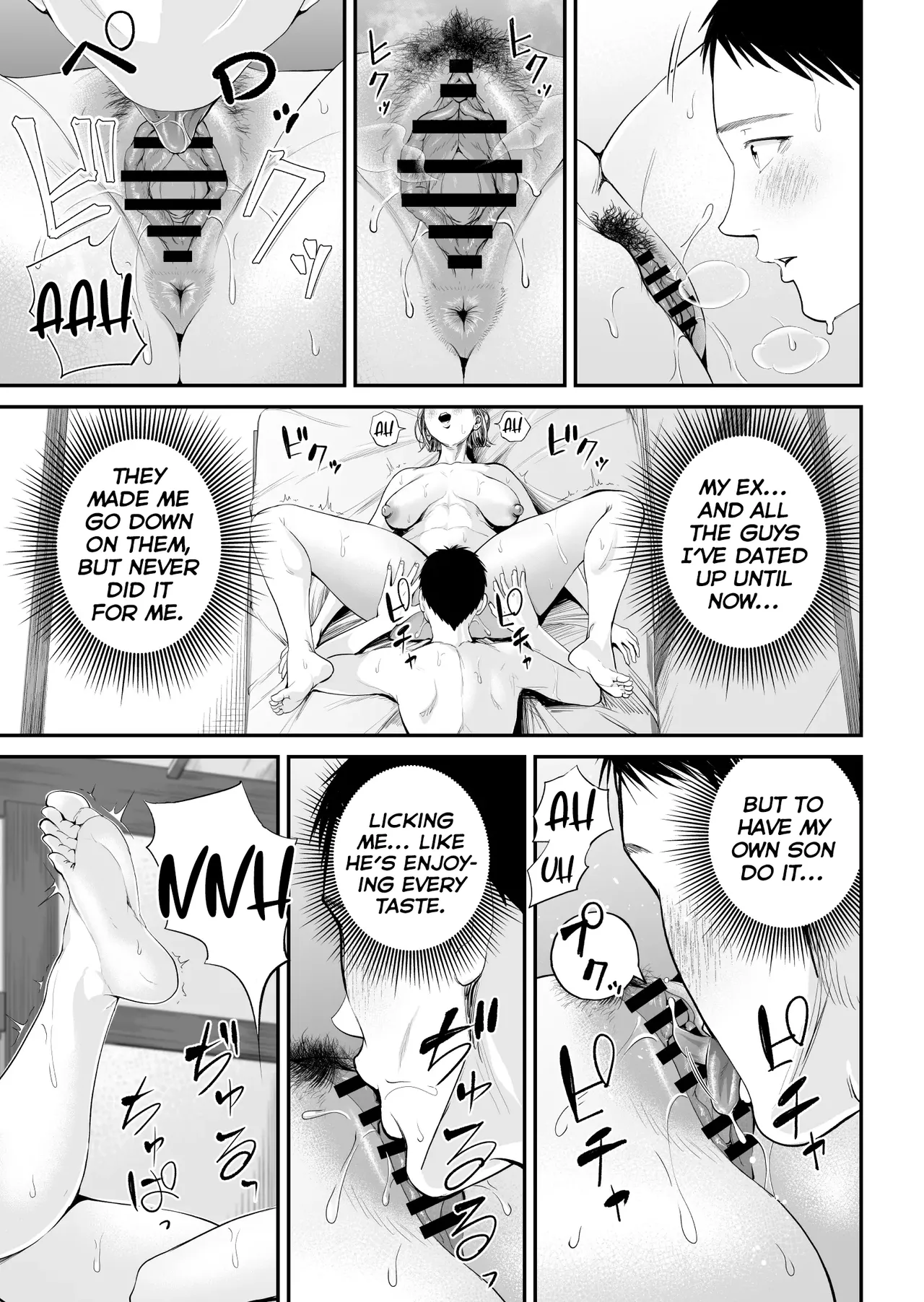 [Shiono Kou] Boshi Jouji ~Daisuki na Okaa-san to Konya Majiwaru~ - MOTHER AND SON LOVE AFFAIR | A Mother's Love ~Tonight I Become One With The Mom I Love~ [English] [PPanGames] image number 63