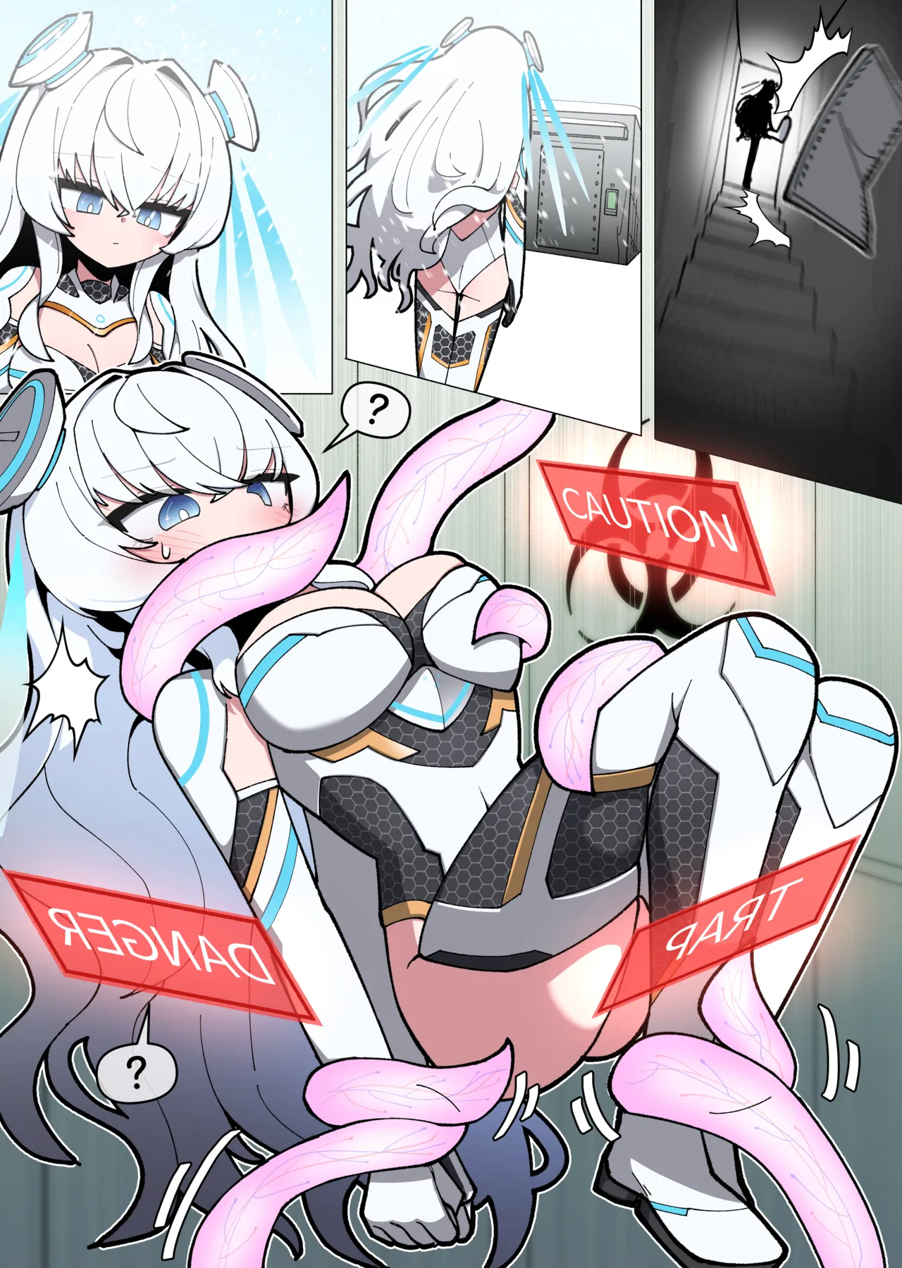 [끼굴] 비밀기지에서 패배하는 만화 [Korean] numero di immagine  1