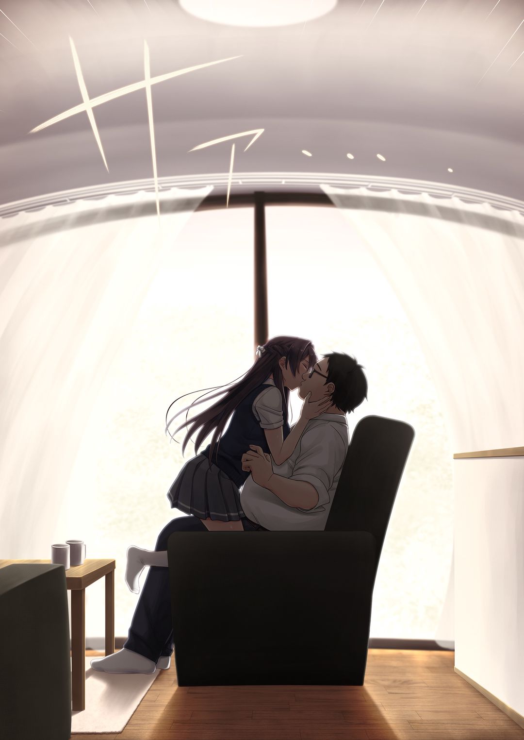 우수한 친구가 집까지 찾아와 나를 탐내는 모양이다 图片编号 19