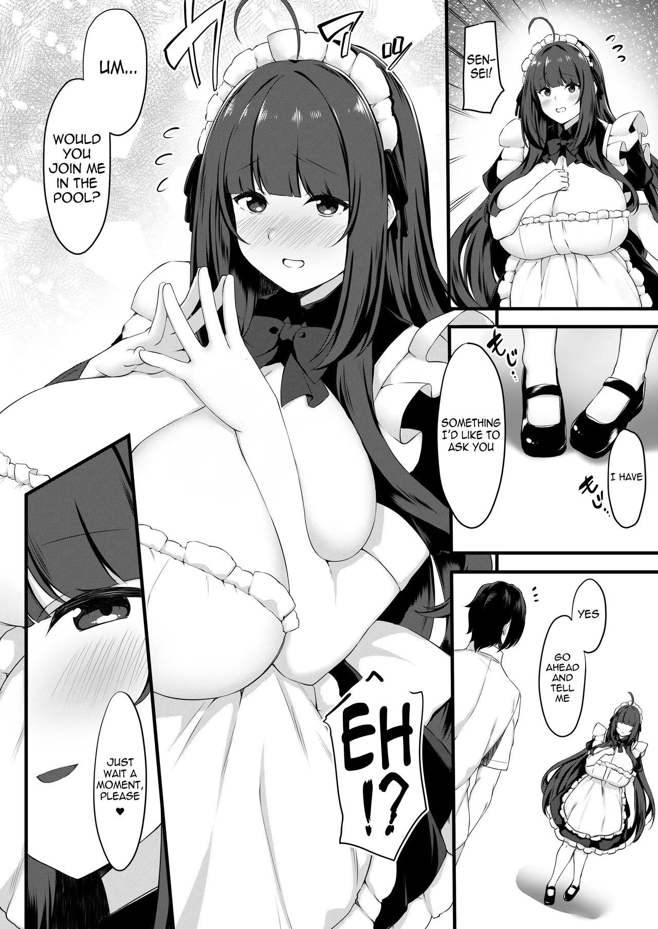 [Script Garden (Arashiki Mamizu)] Oshiego Maid no Manatsu jijou♡ - SUMMER VACATION OF STUDENT MAID [Digital] [English] [meganekun_tl] 图片编号 9
