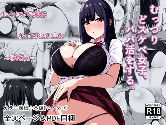 [Rokugo Sha] Muttsuri Dosukebe Joshi, Papakatsu o Suru.  [Chinese] [AI Translated] 画像番号 1