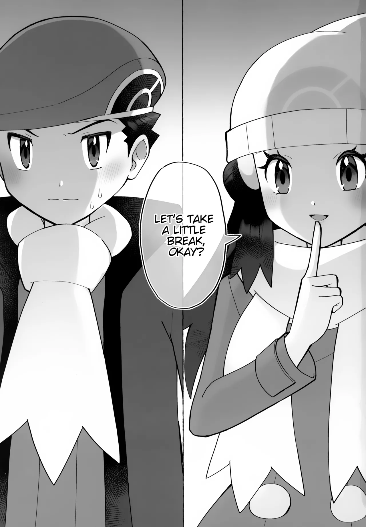 (Challenger! 31) [Ritteria (Sawarabi)] Chotto Kyuukei Sasete ne | Let's Take a Little Break, Okay? (Pokémon Diamond and Pearl) [English] 画像番号 2