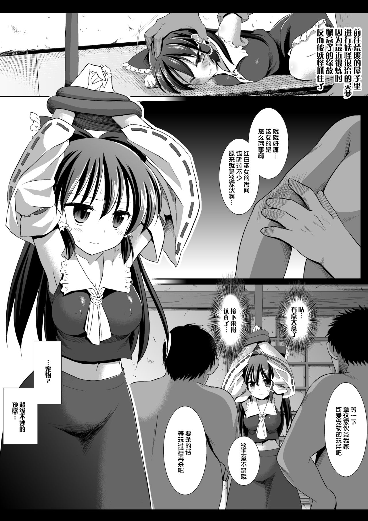 (COMIC1☆6) [Nagiyamasugi (Nagiyama)] Touhou ryoujoku 16 (Touhou Project) [Chinese] 图片编号 4